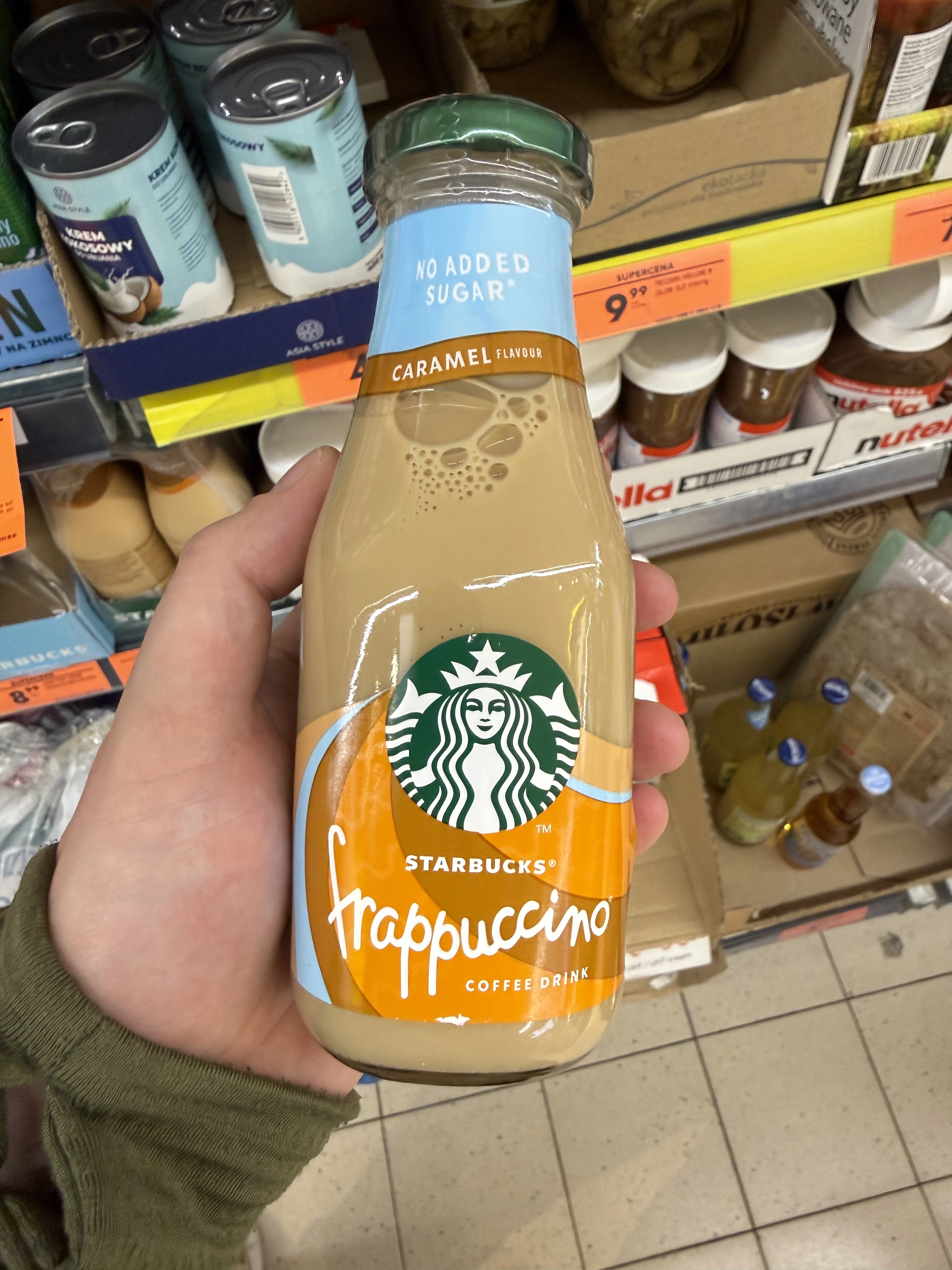 Starbucks Frappuccino Caramel No Added Sugar | 250nl