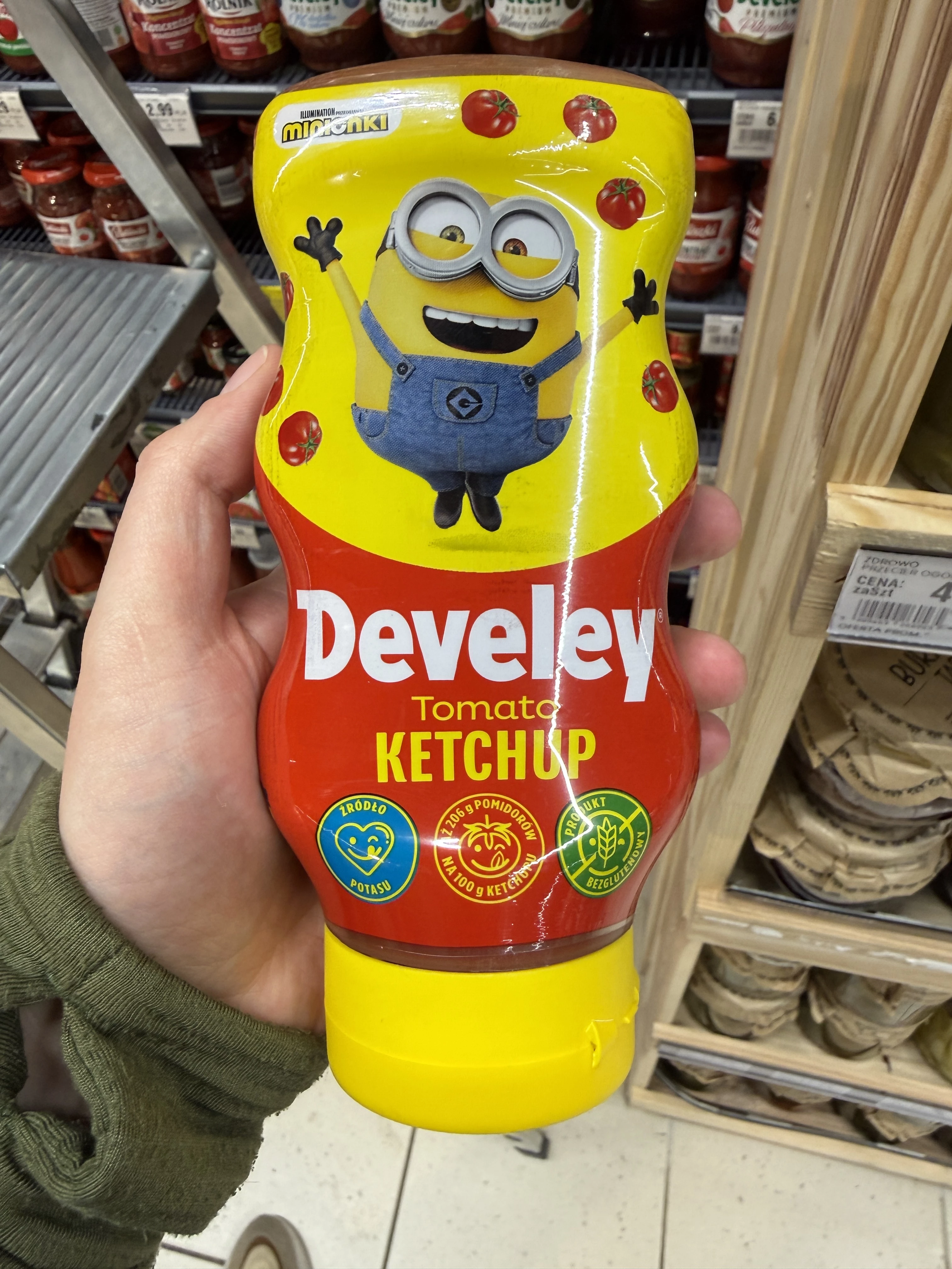 Develey Tomato Ketchup Minionki | 450g
