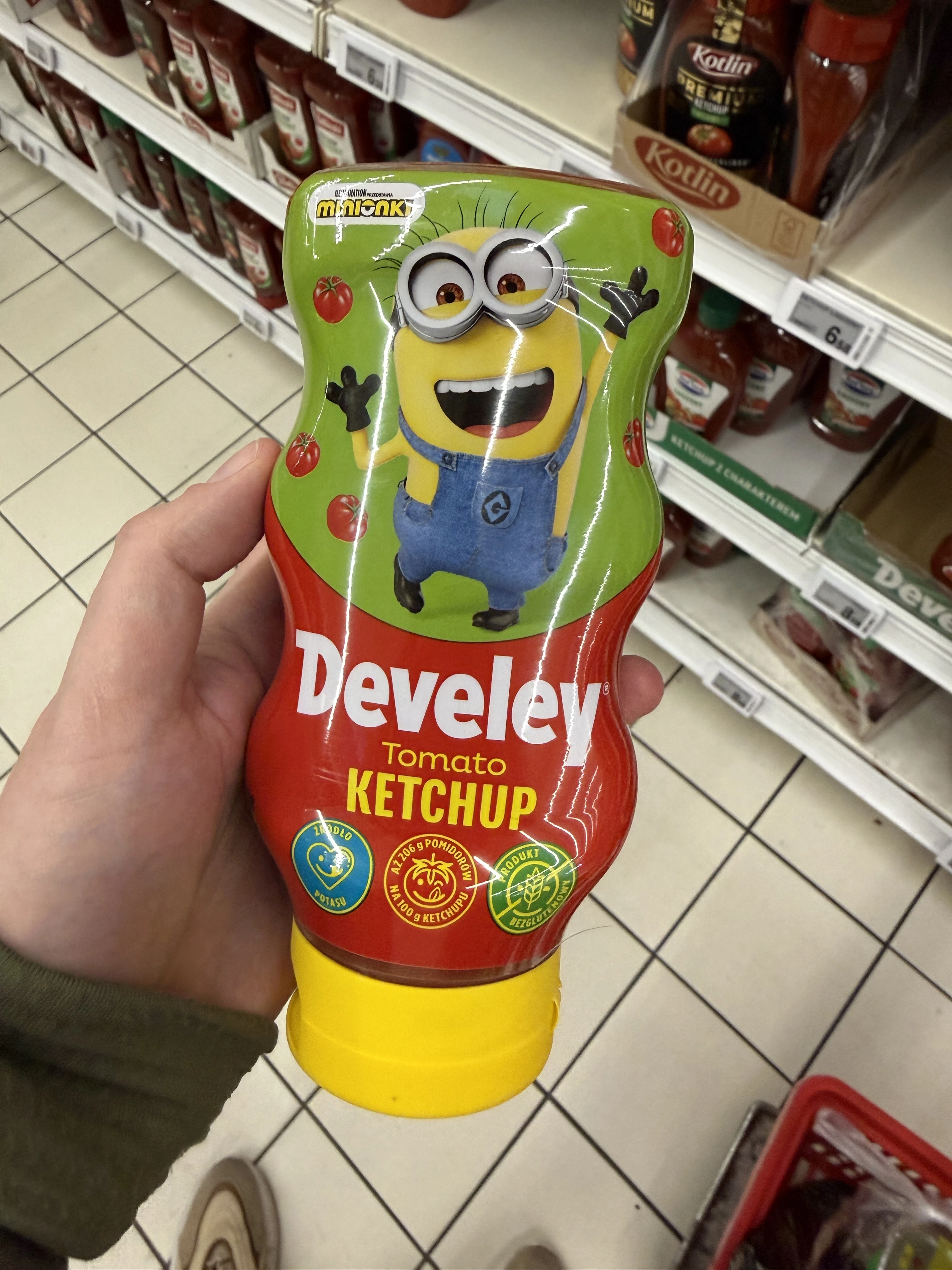 Develey Tomato Ketchup Minionki | 450g