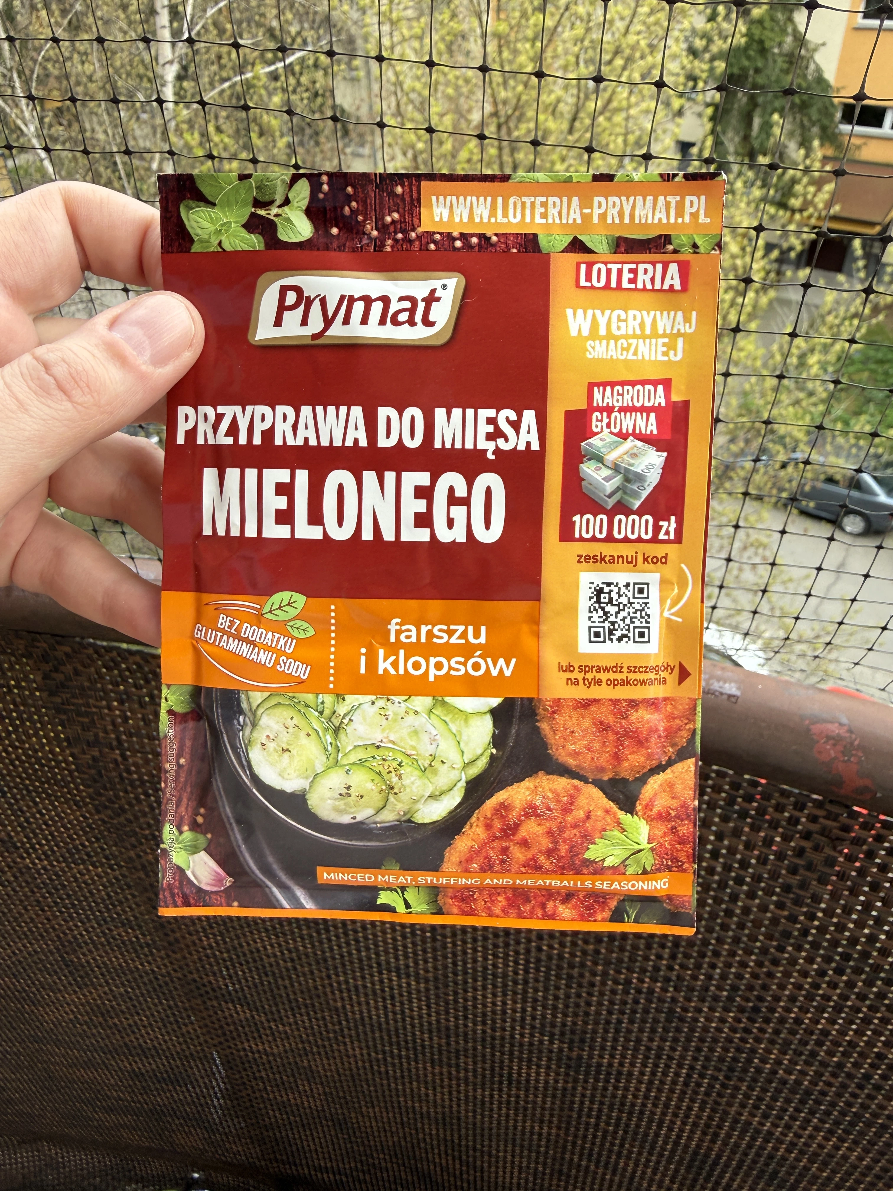 Prymat Przyprawa do mięsa mielonego farszu i klopsów | 20g