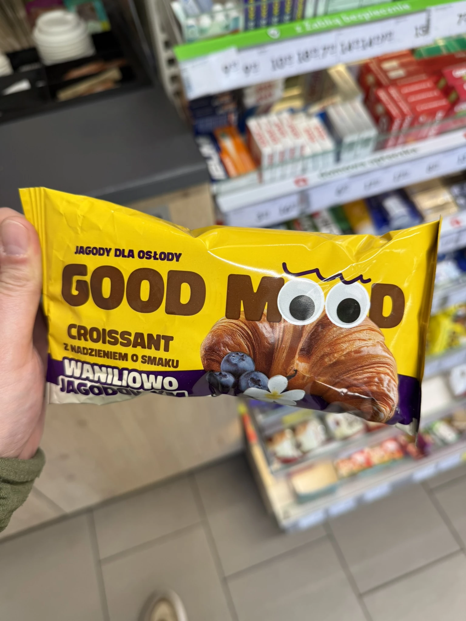 Good Mood Croissant Waniliowo Jagodowy | 60g