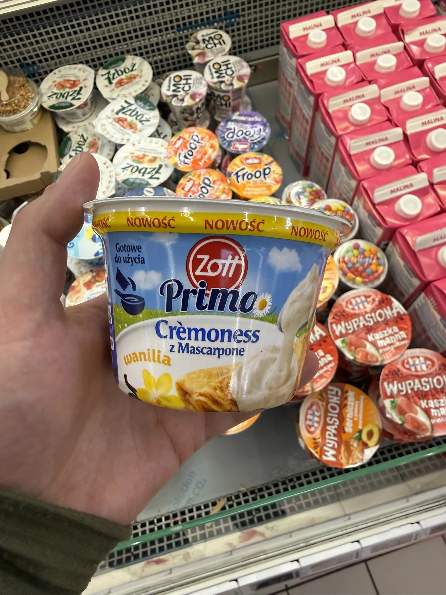 Zott Primo Cremoness z Mascarpone wanilia | 200g