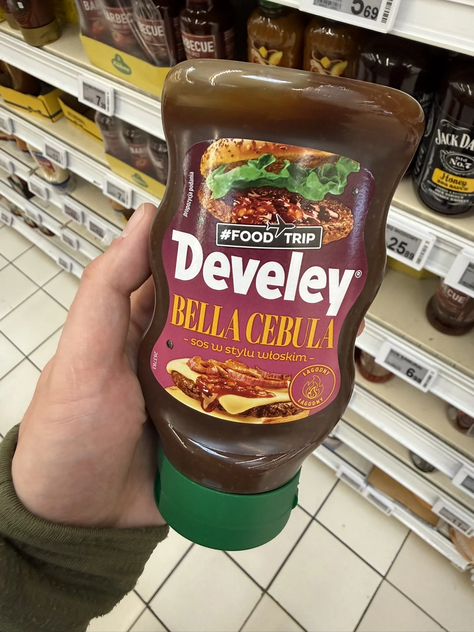 Develey Sos Bella Cebula – sos w stylu włoskim | 315ml / 337g