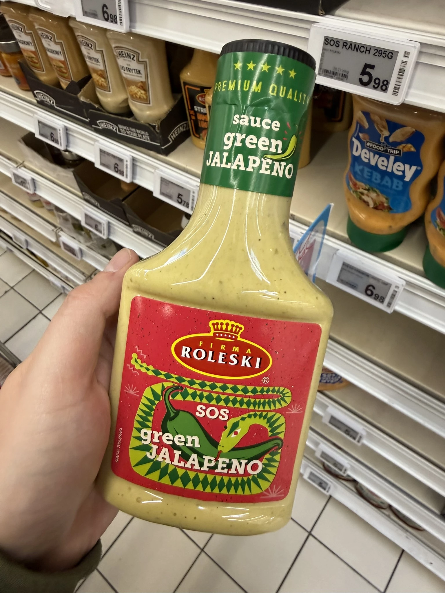 Roleski Sos Green Jalapeno | 290g