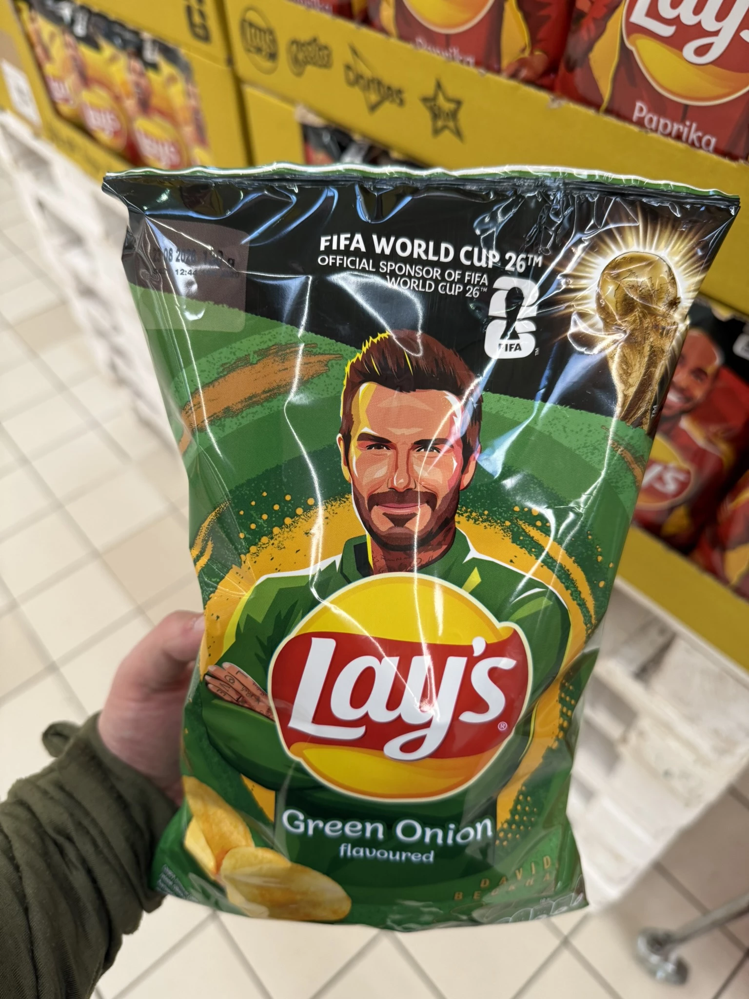 Lay’s Green Onion flavoured David Beckham | 130g