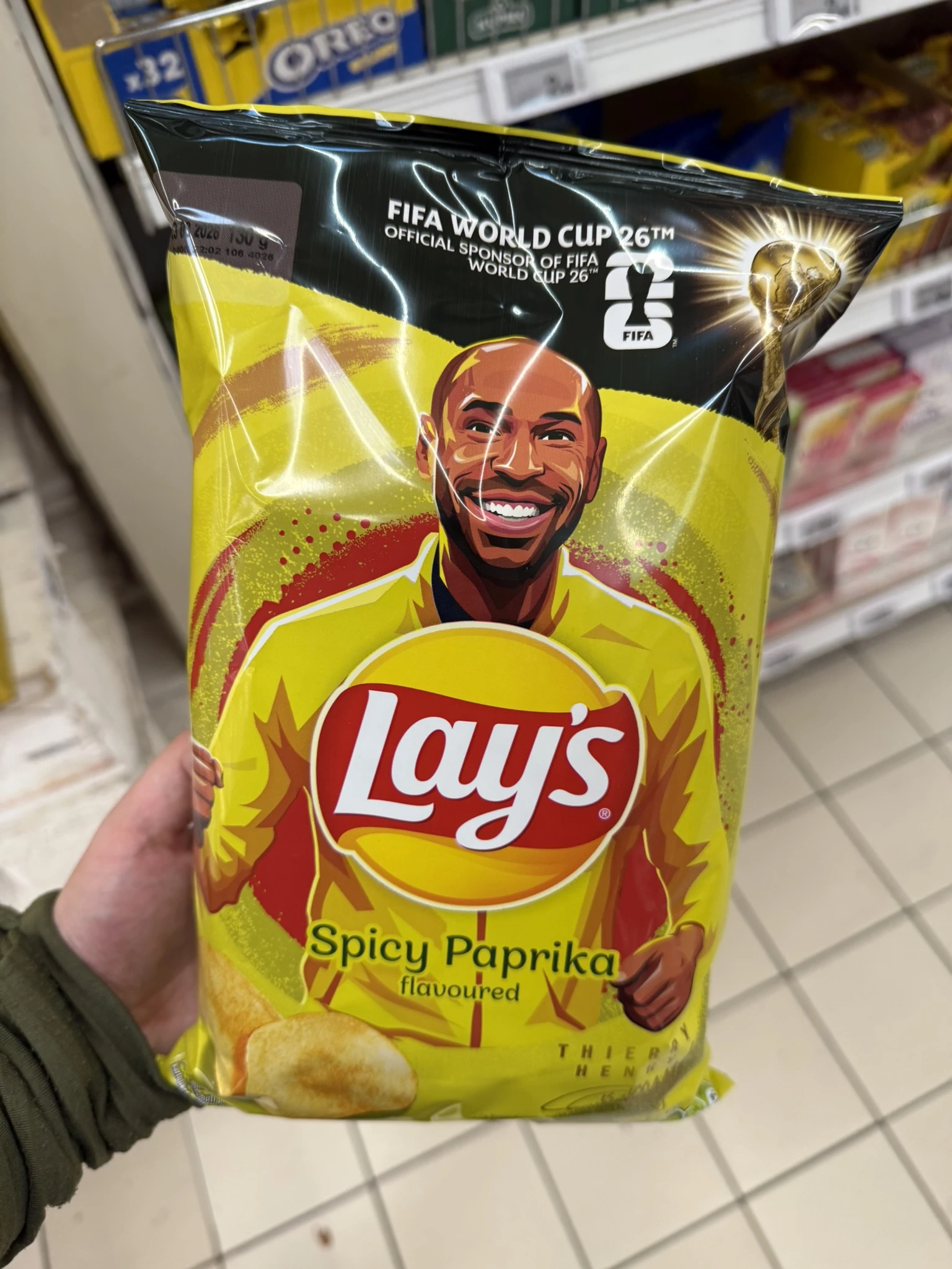 Lay’s Spicy Paprika flavoured Thierry Henry | 130g