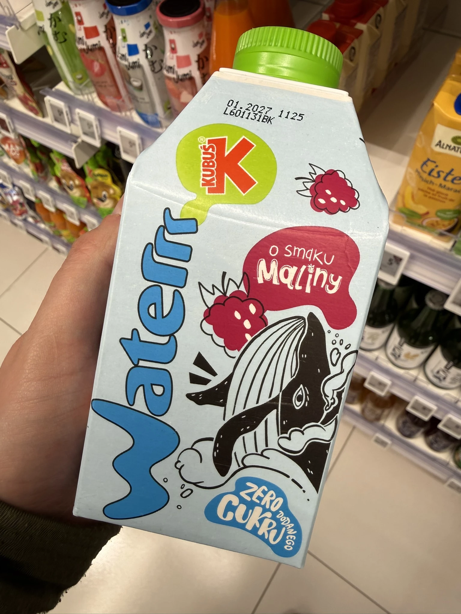 Kubuś Waterrr Malina | 500ml