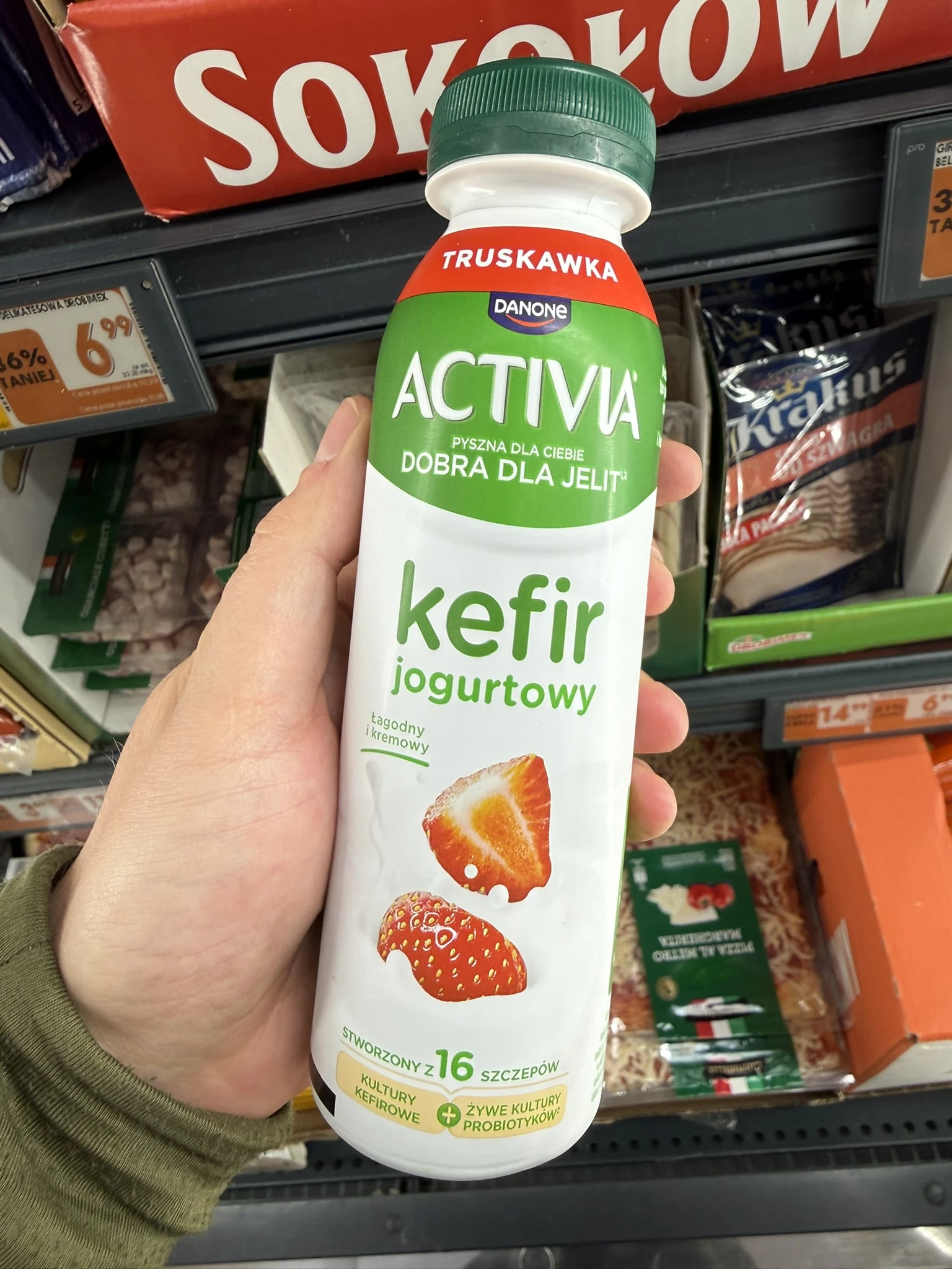 Activia Kefir Jogurtowy Truskawka | 280g
