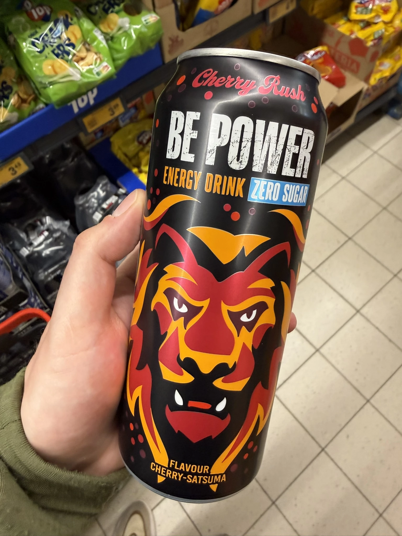 Be Power Cherry Rush Energy Drink Zero Sugar | 500ml