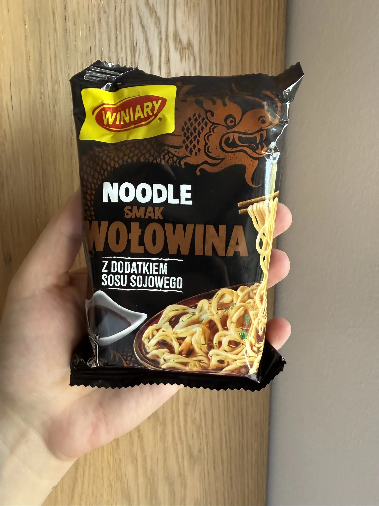 Winiary Noodle smak wołowina | 62g