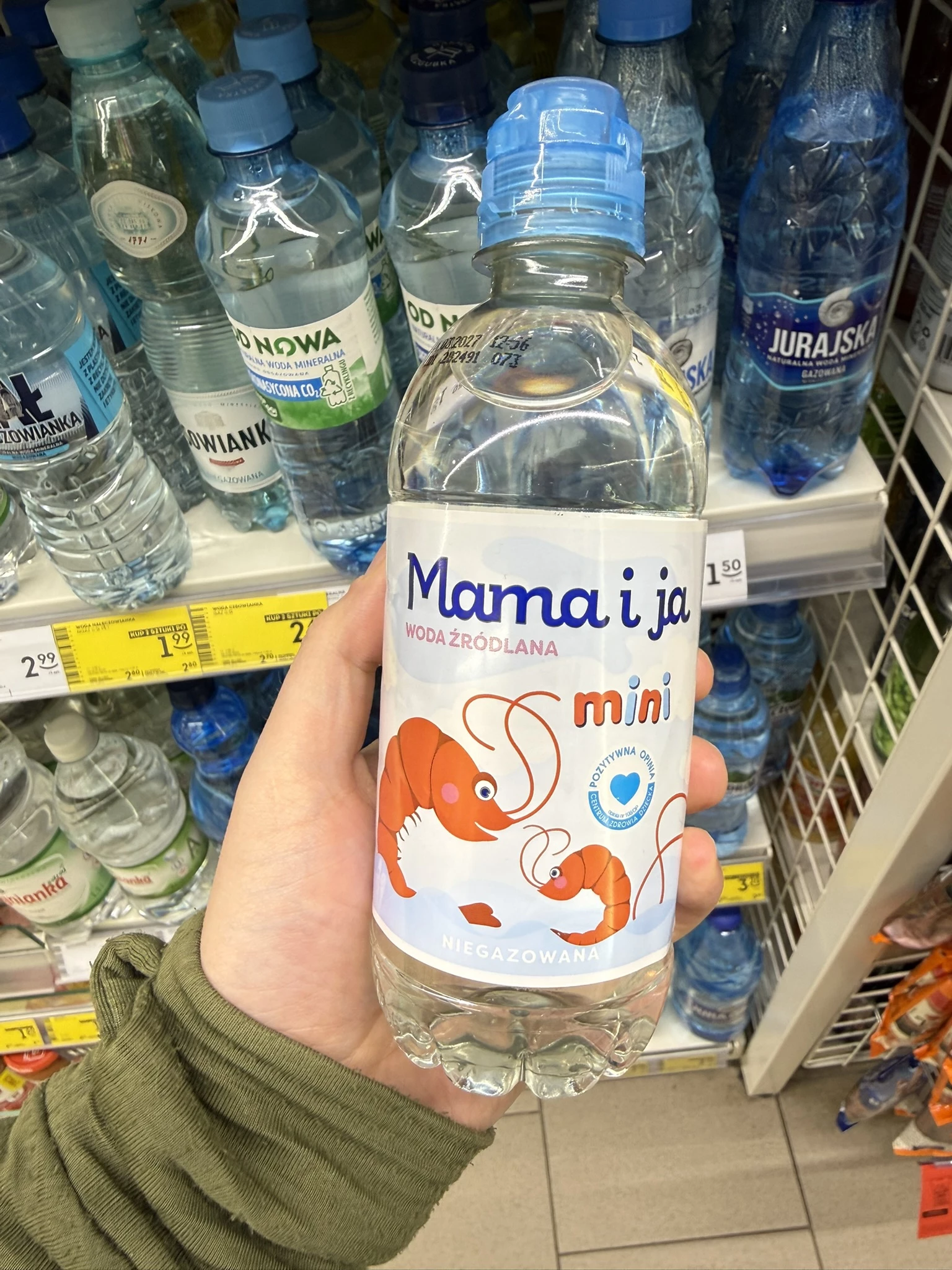 Mama i ja Woda Źródlana mini Niegazowana | 350ml