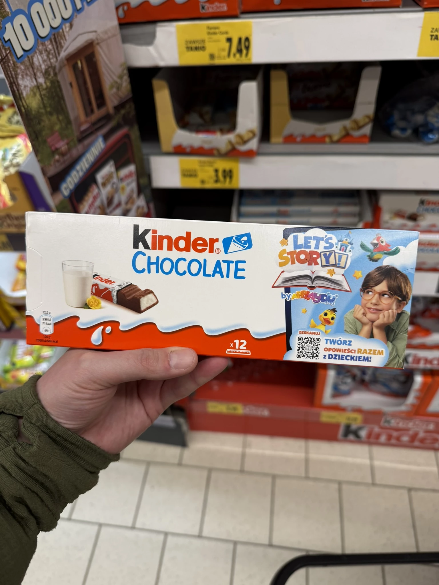 Kinder Chocolate Let’s Story! by Playdu | 150g