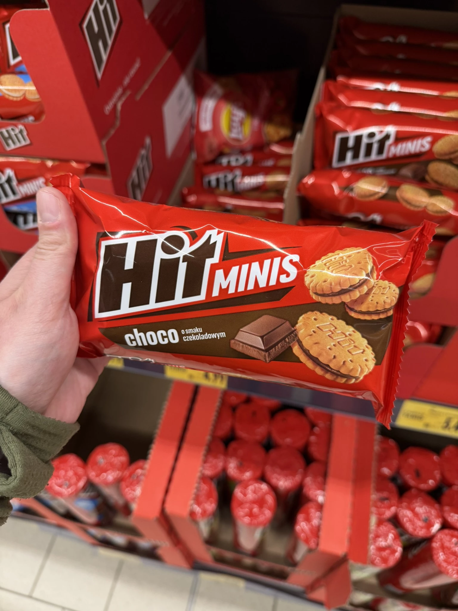 Bahlsen Hit Minis Markizy o smaku czekoladowym | 130g