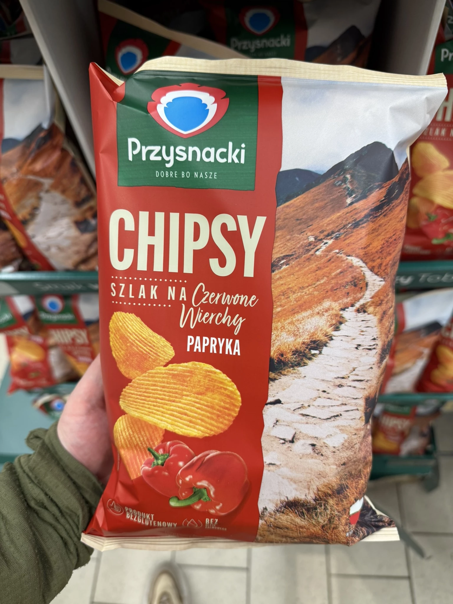 Przysnacki Chipsy papryka | 130g