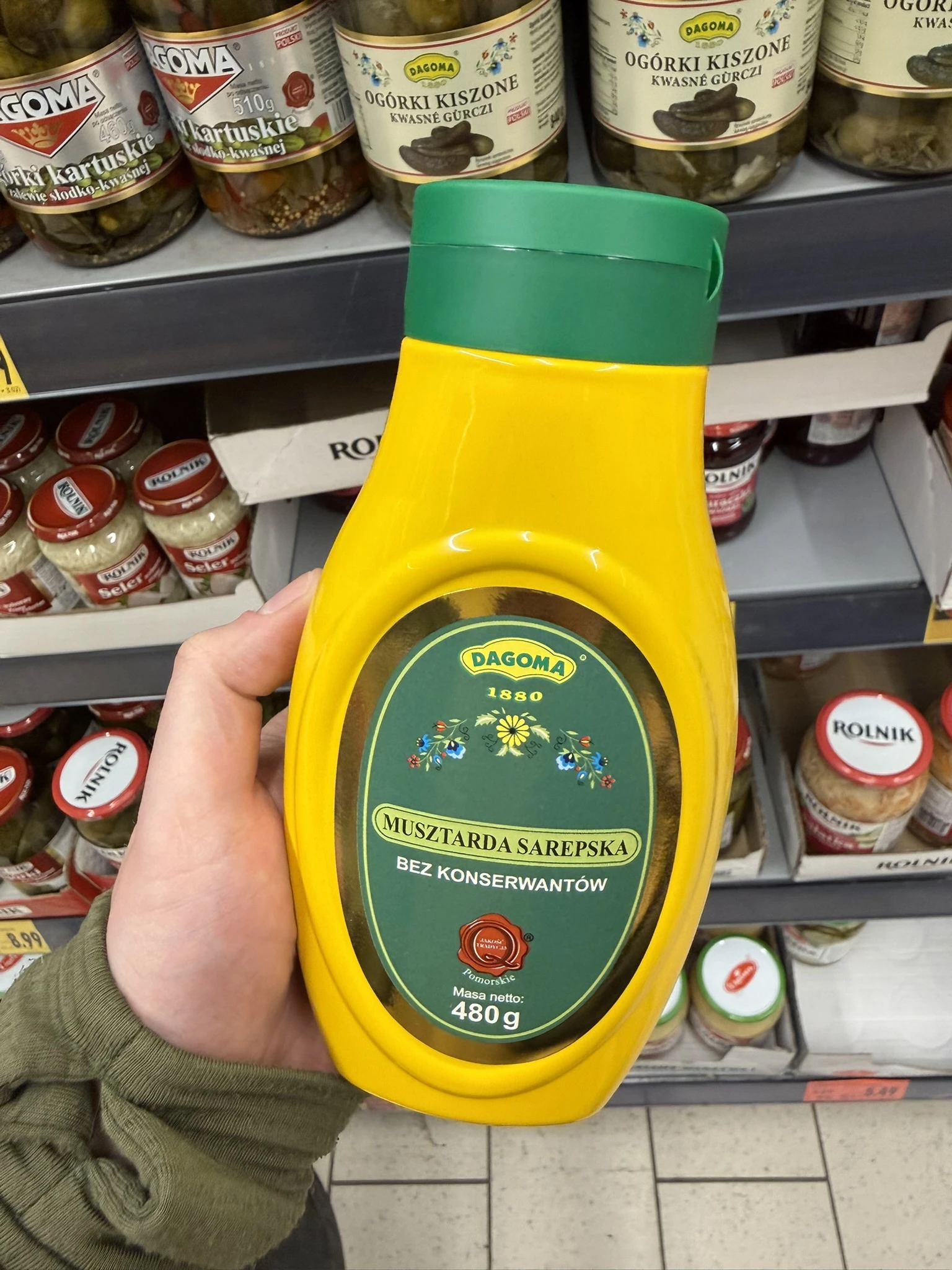 Dagoma Musztarda Sarepsk | 480g
