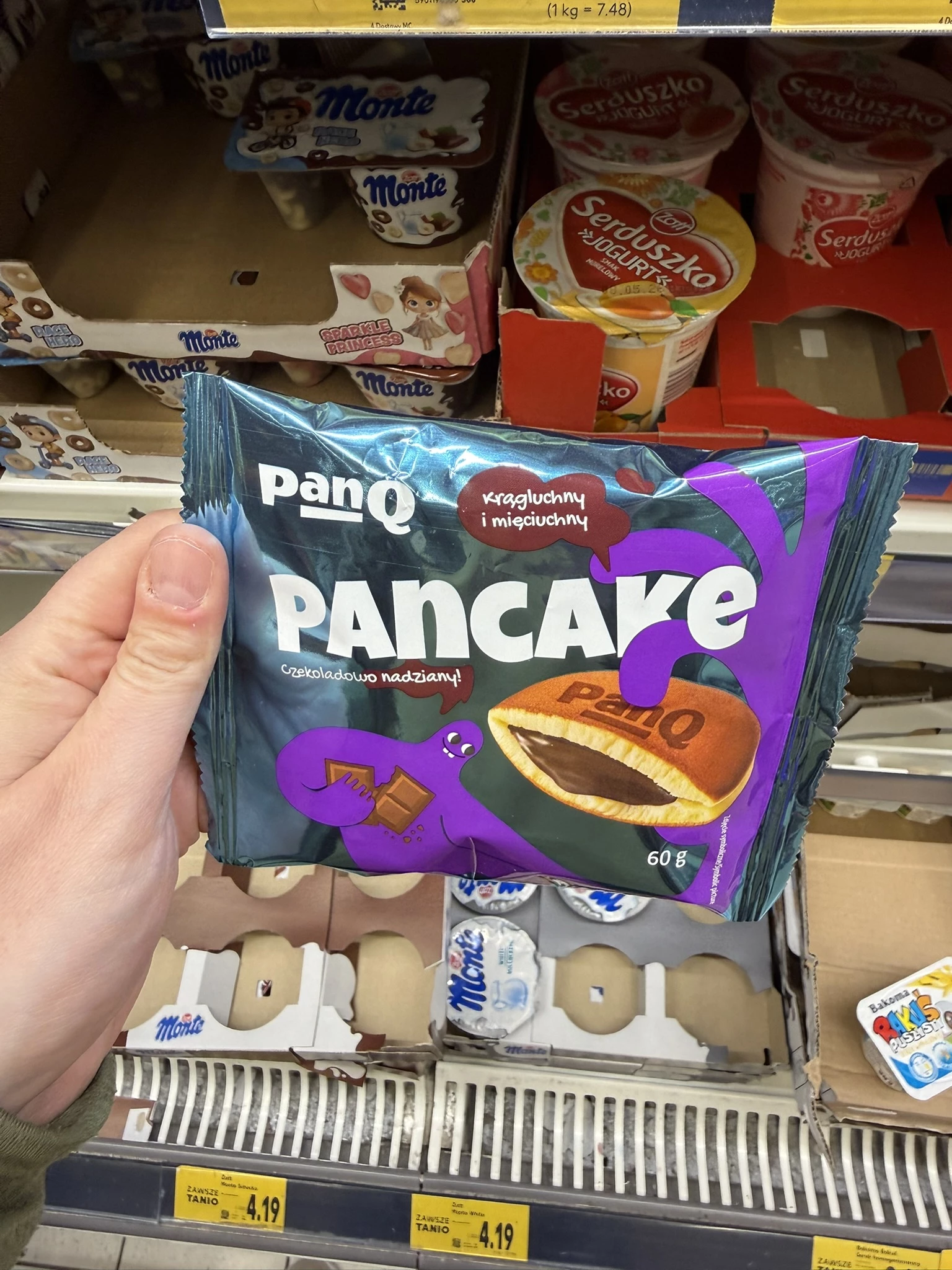 PanQ Pancake z nadzieniem czekoladowym | 60g