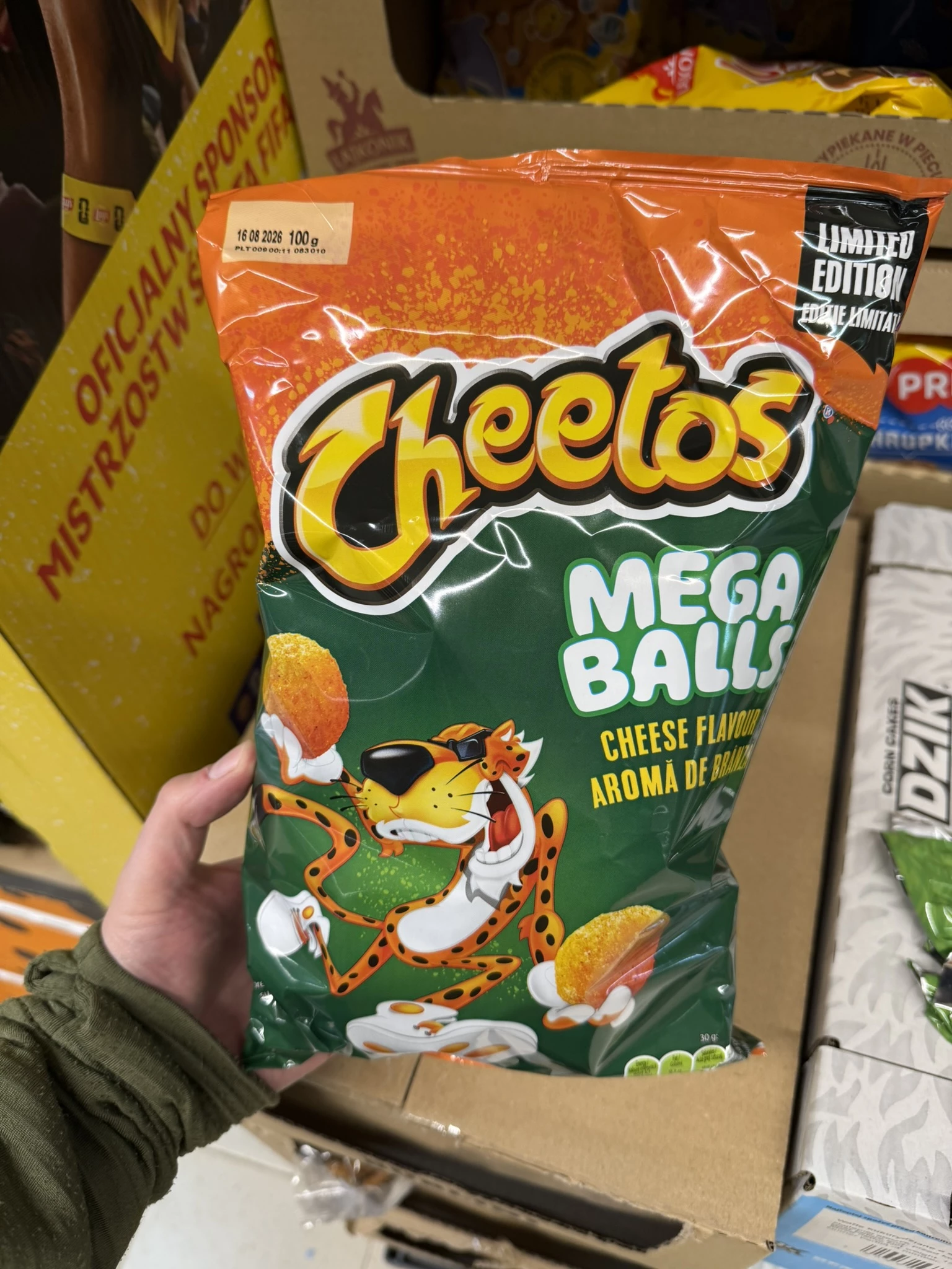 Cheetos Mega Balls Cheese Flavour | 100g