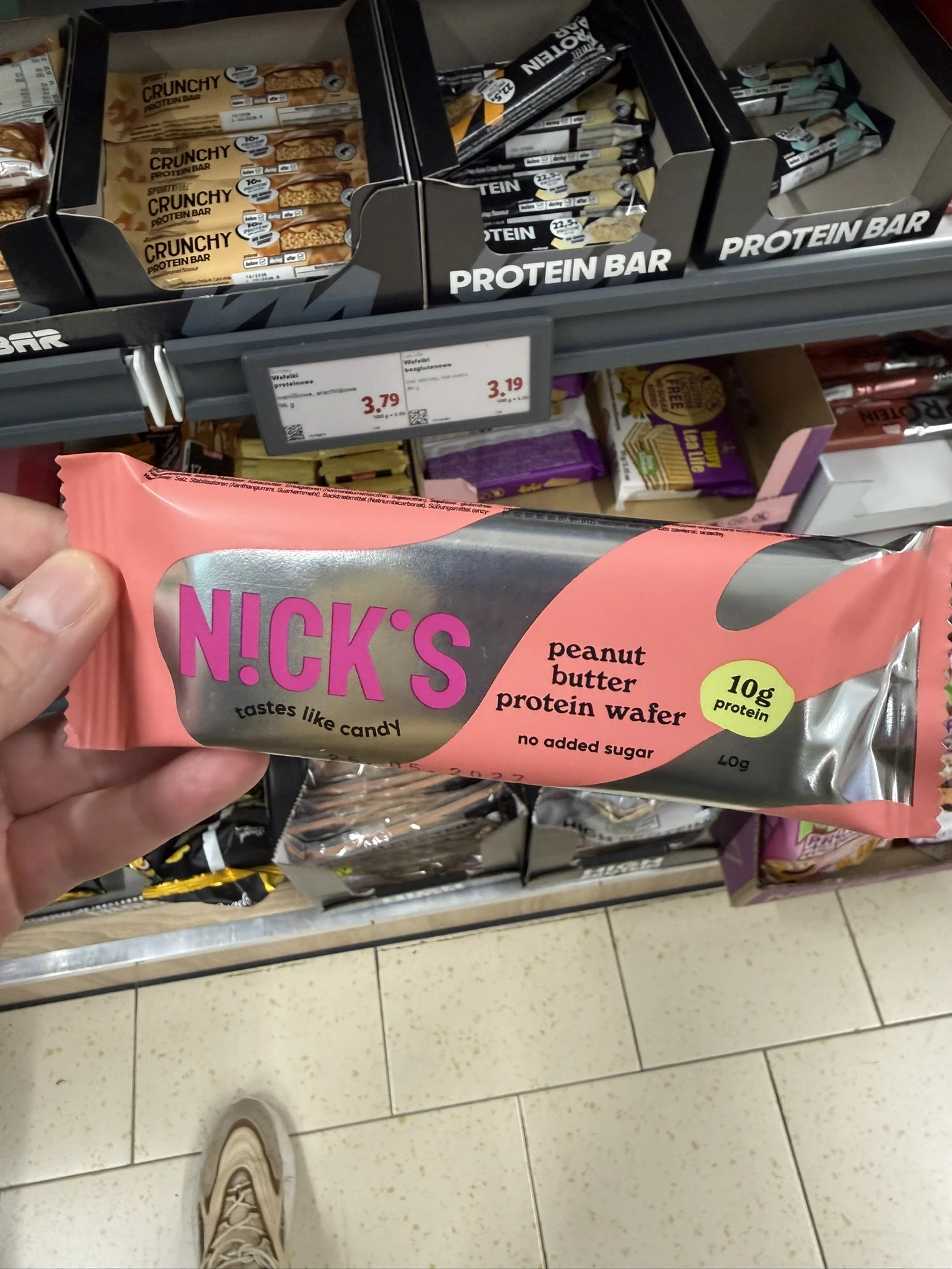 Nick’s Peanut Butter Protein Wafer | 40g
