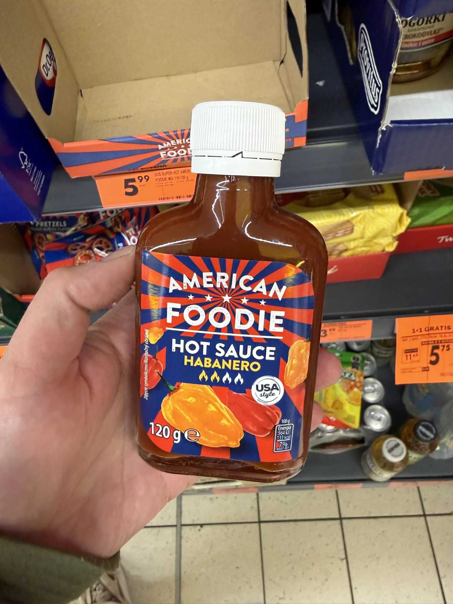 American Foodie Hot Sauce Habanero | 120g