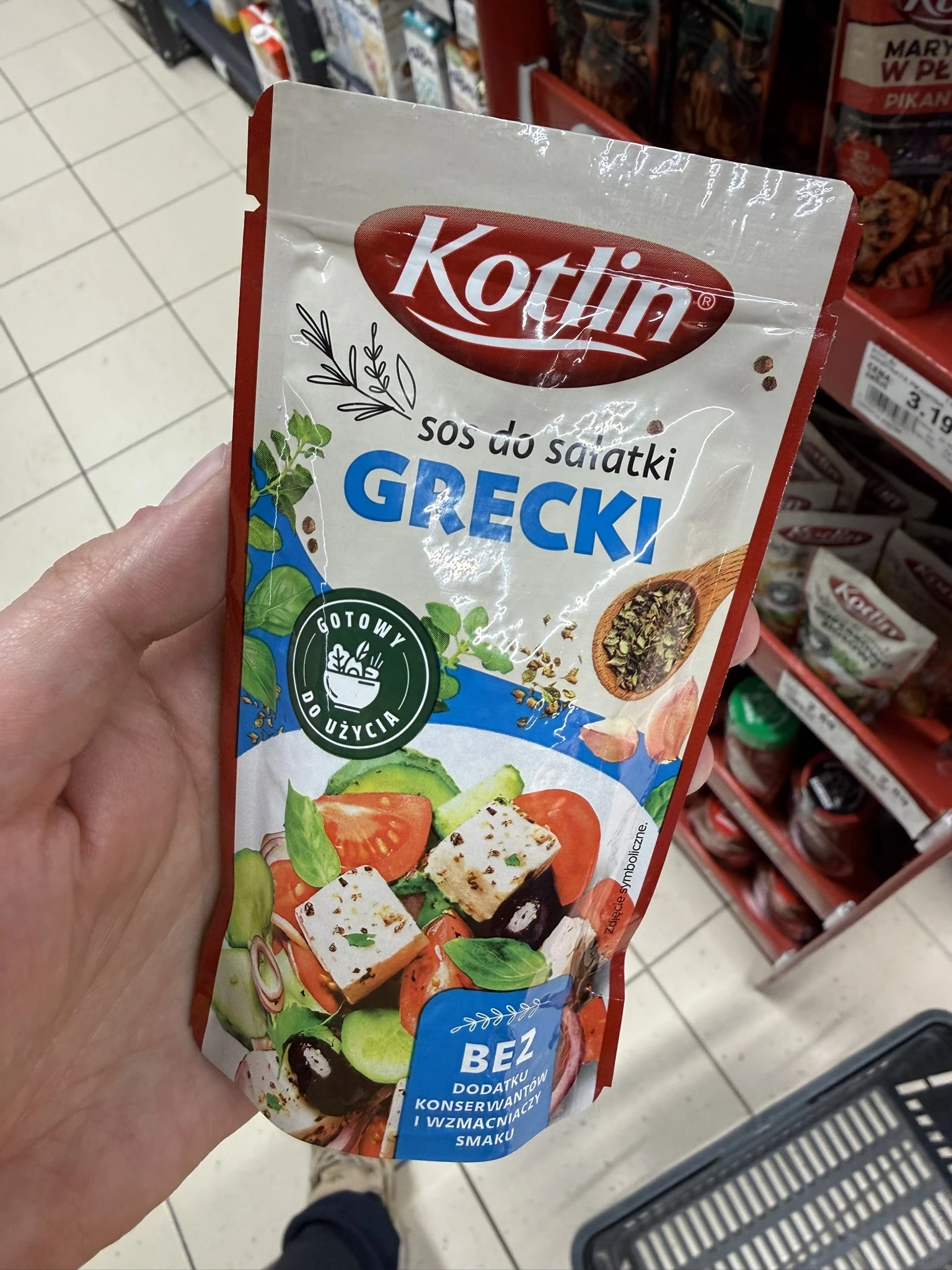 Kotlin Sos do sałatki Grecki | 100g