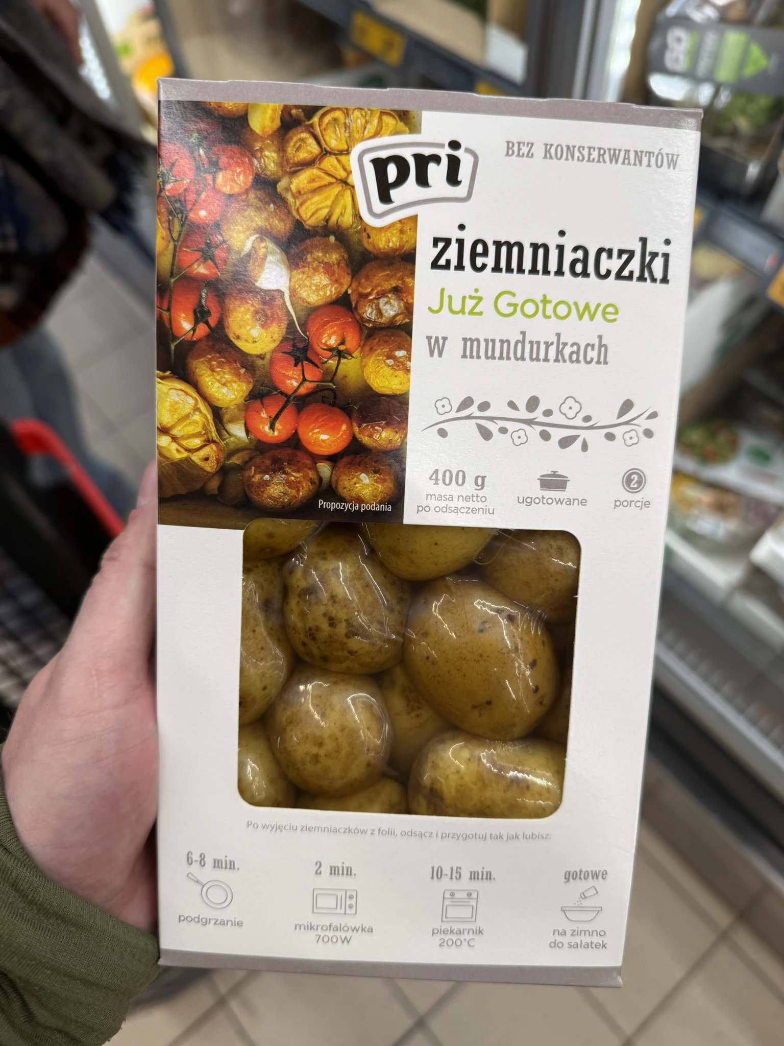 Ziemniaczki już gotowe w mundurkach Pri | 450g