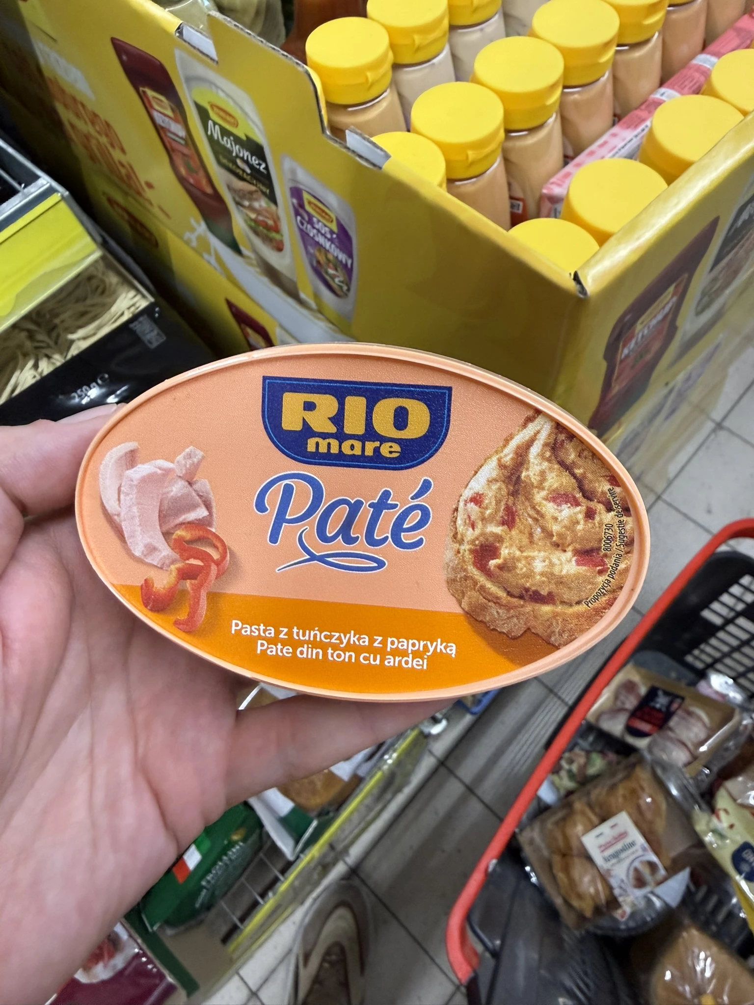 Rio Mare Pasztet z tuńczyka z papryką | 115g