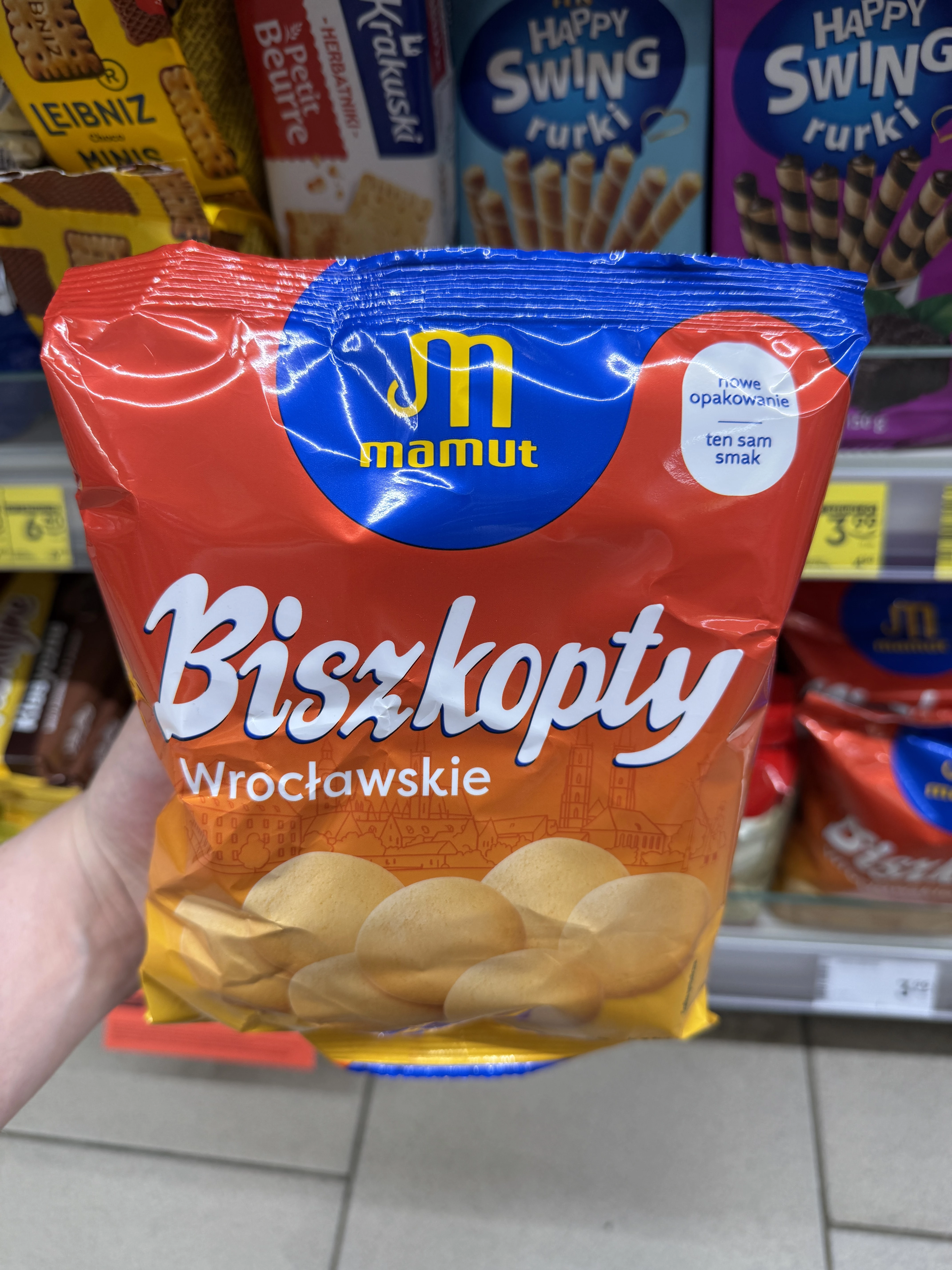Mamut Biszkopty Wrocławskie | 120g