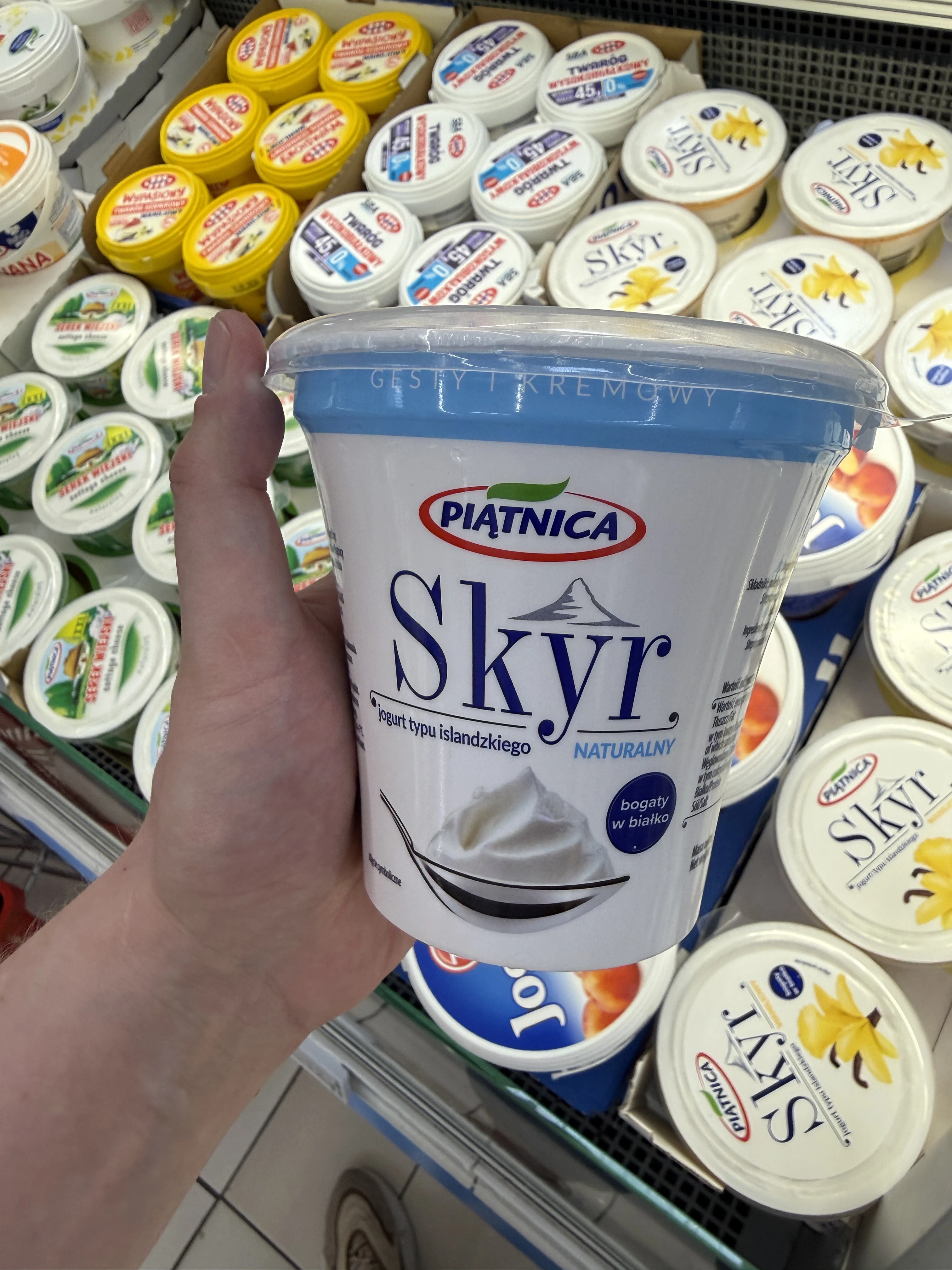 Piątnica Skyr Naturalny | 450g