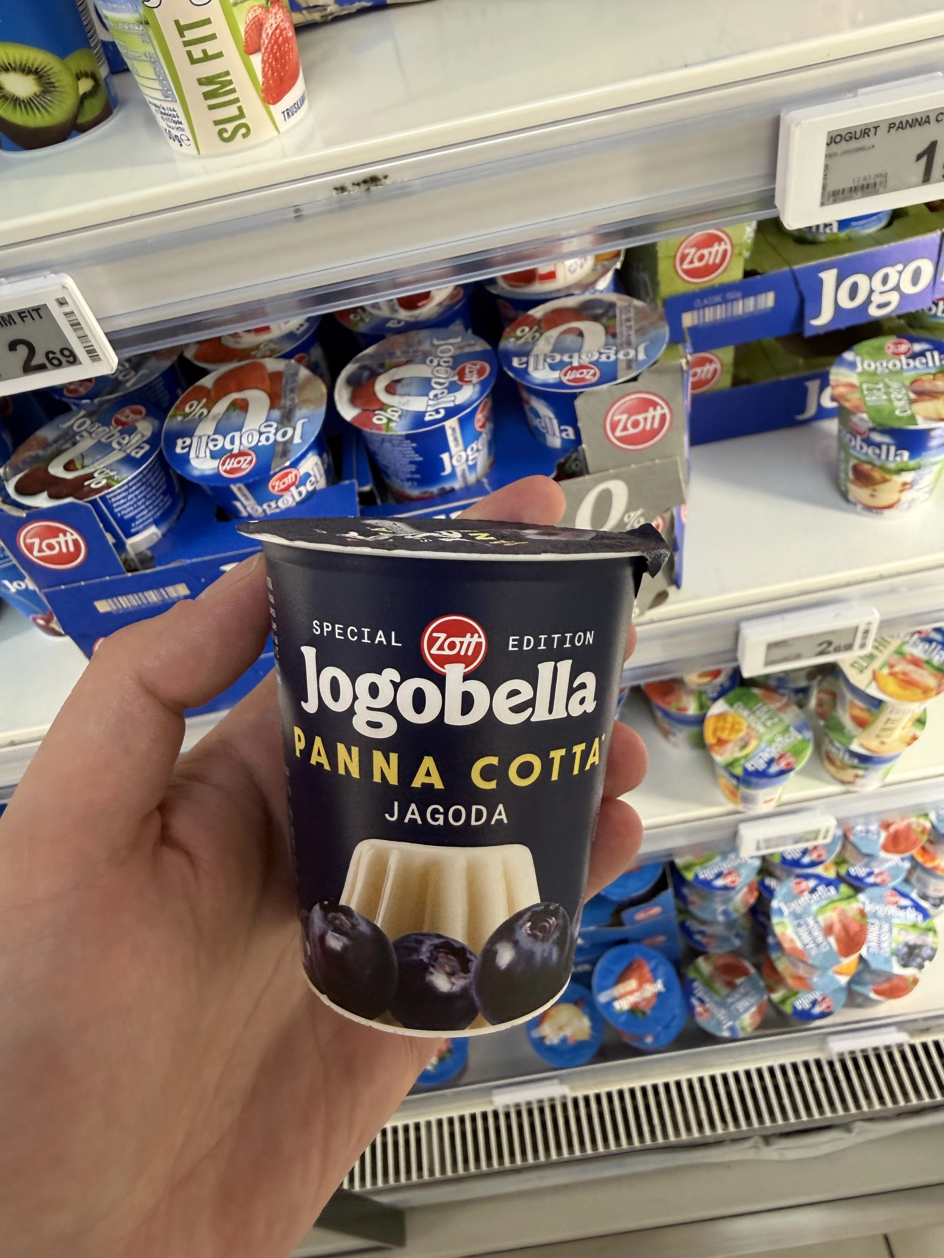 Zott Jogobella Jogurt Panna Cotta Jagoda | 150g