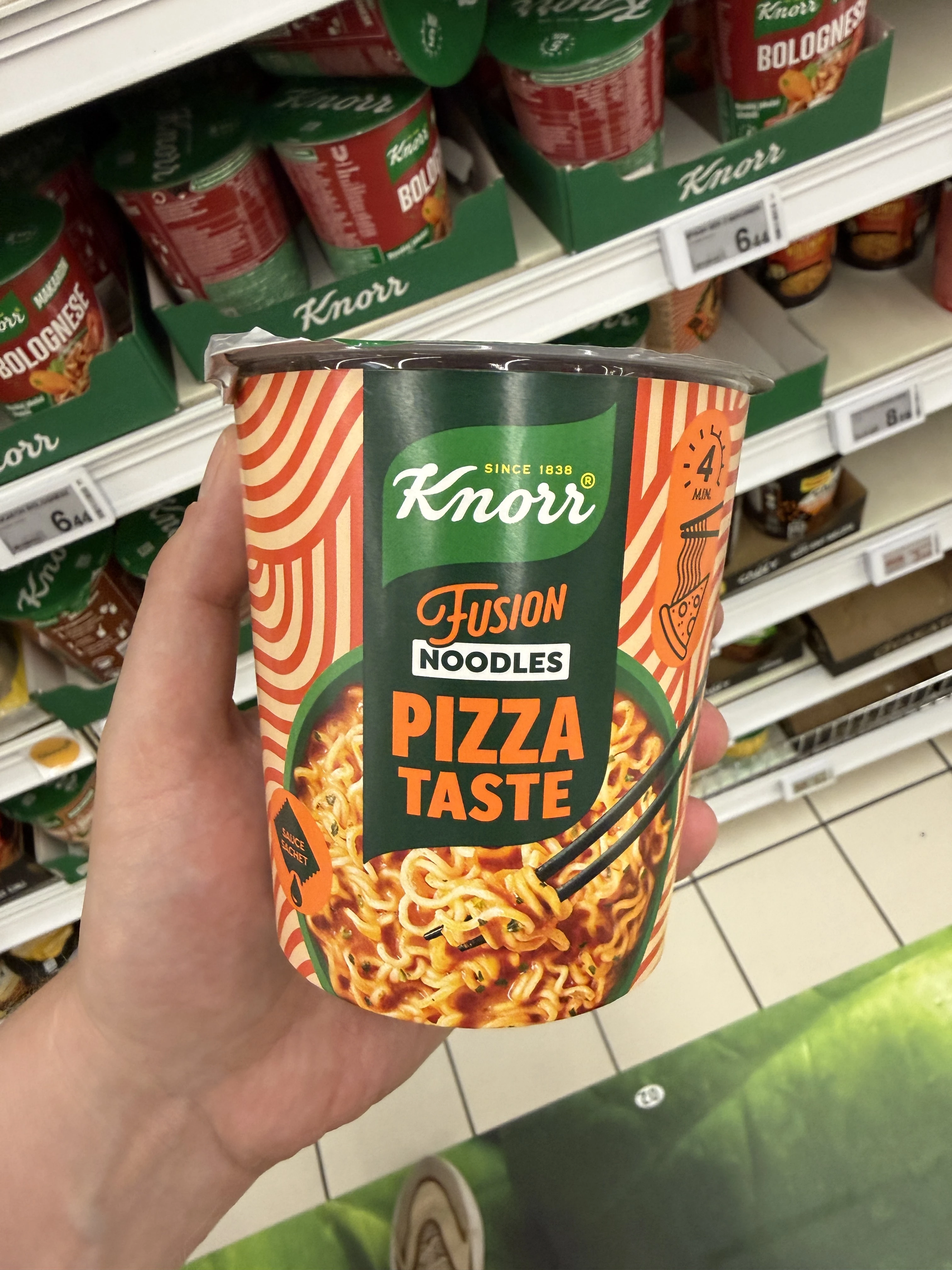 Knorr Fusion Noodles Pizza Taste | 80g