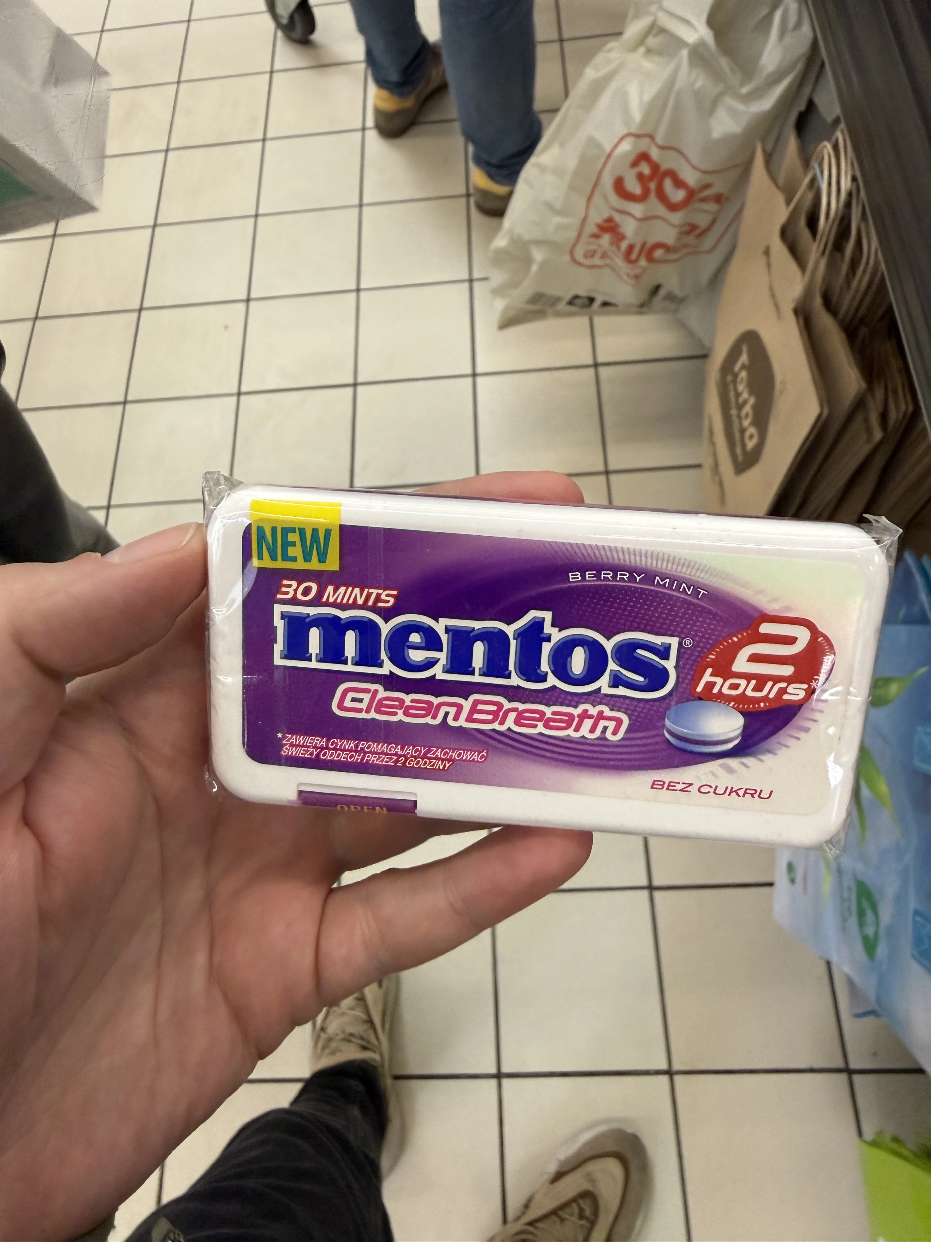 Mentos CleanBreath Berry Mint | 21g