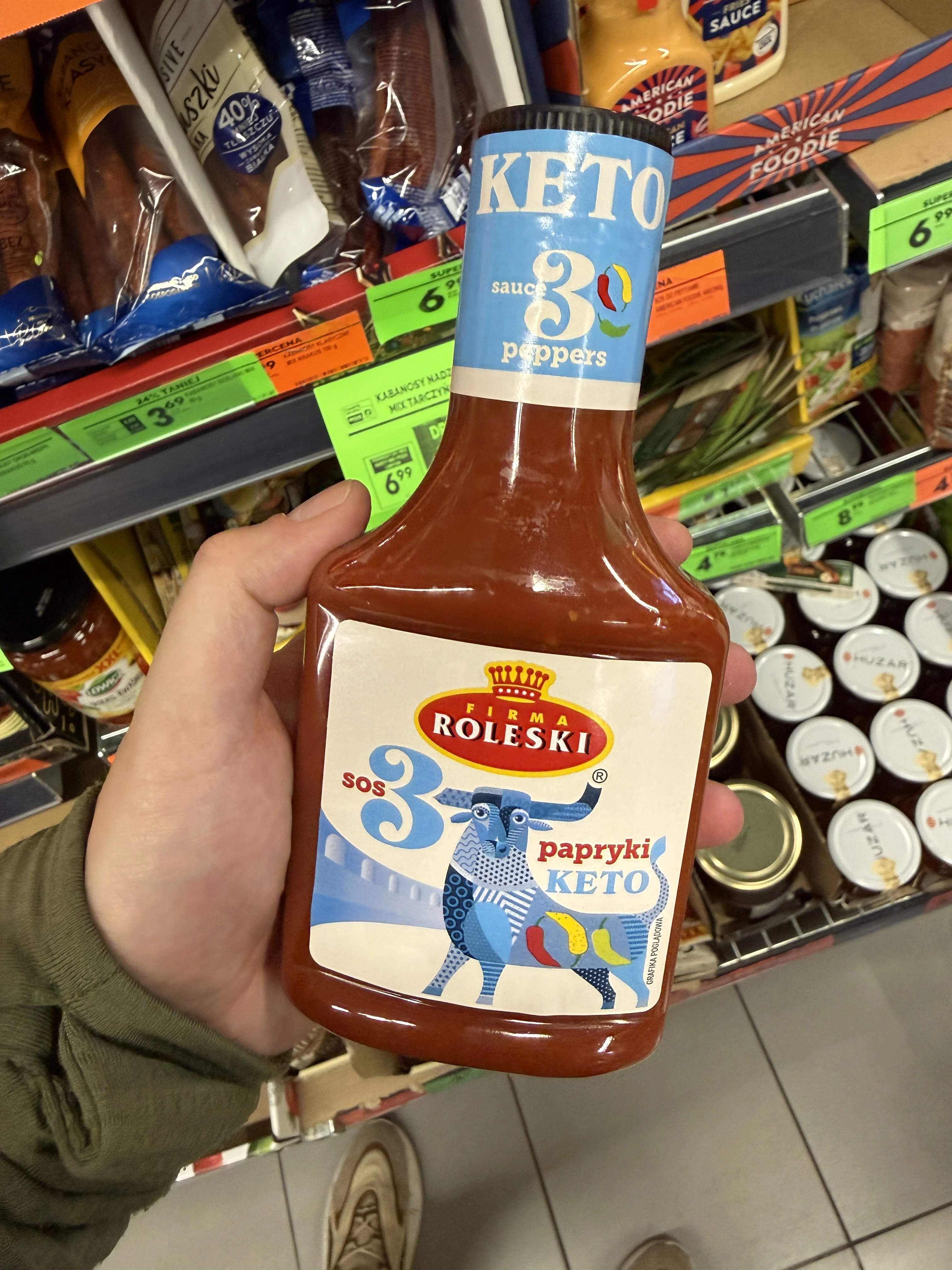 Roleski Sos 3 Papryki Keto | 320g