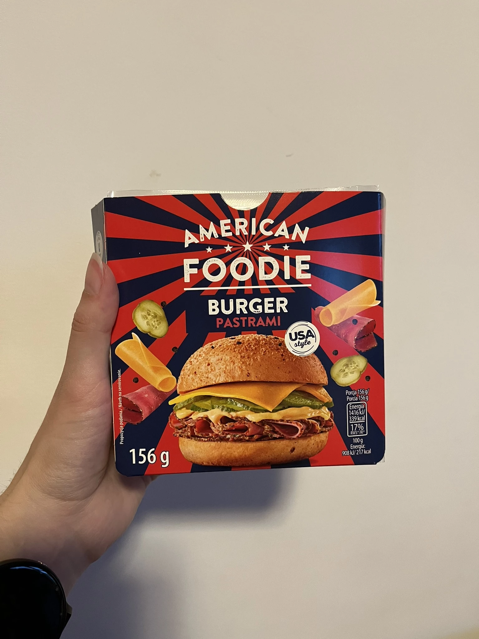 Burger Pastrami American Foodie | 156g