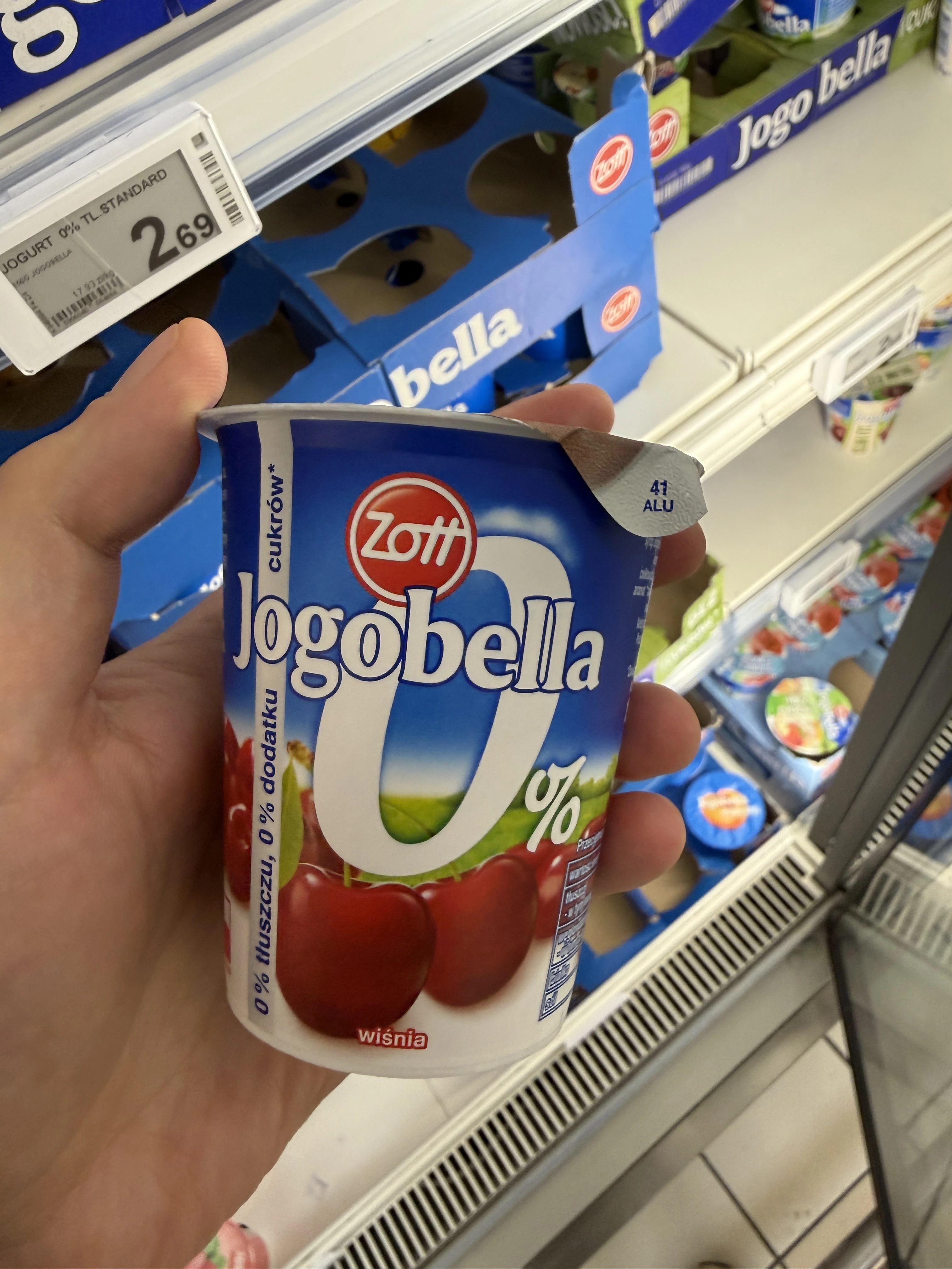 Zott Jogobella 0% Wiśnia | 150g