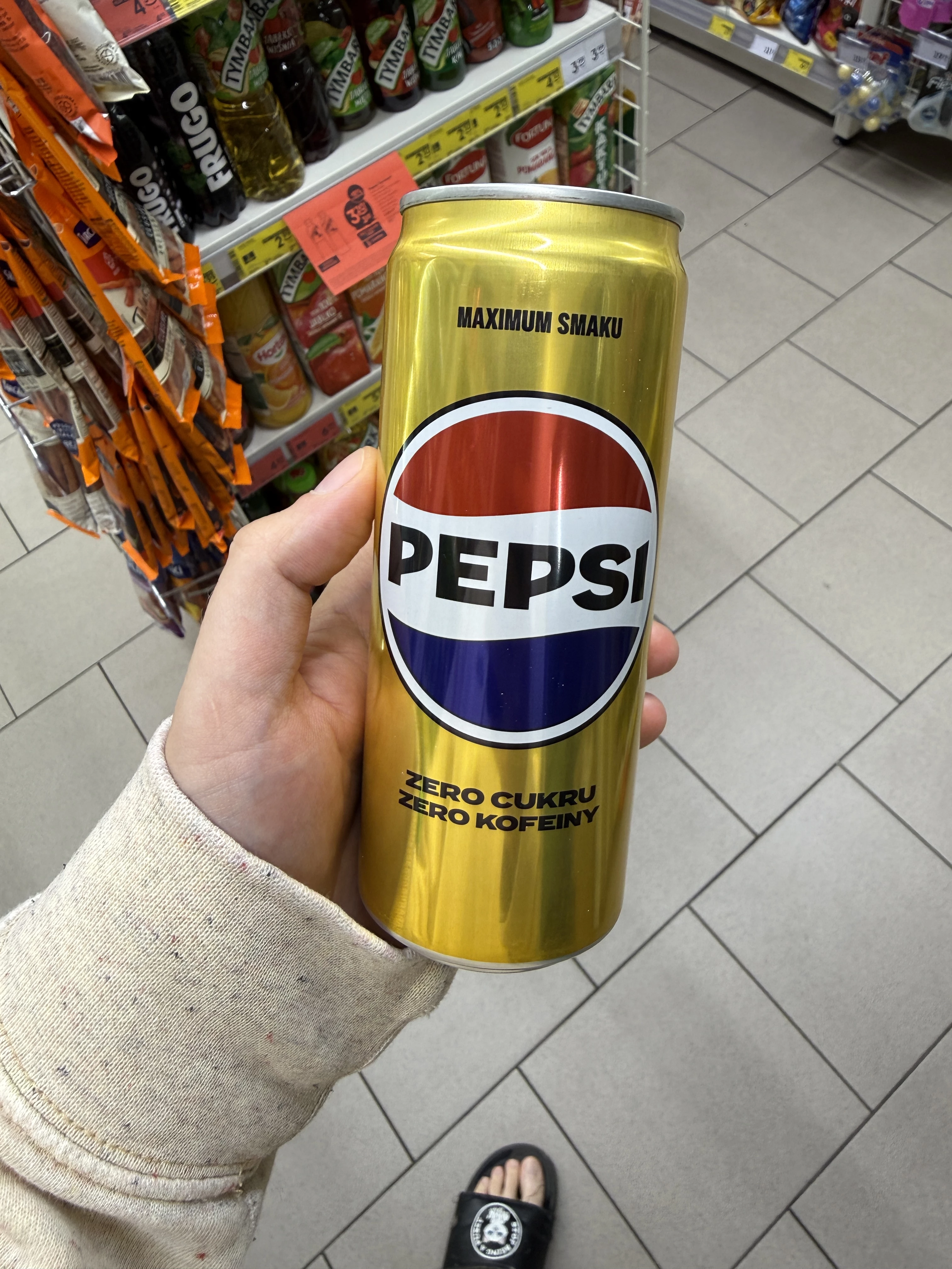 Pepsi Maximum Smaku Zero Cukru Zero Kofeiny