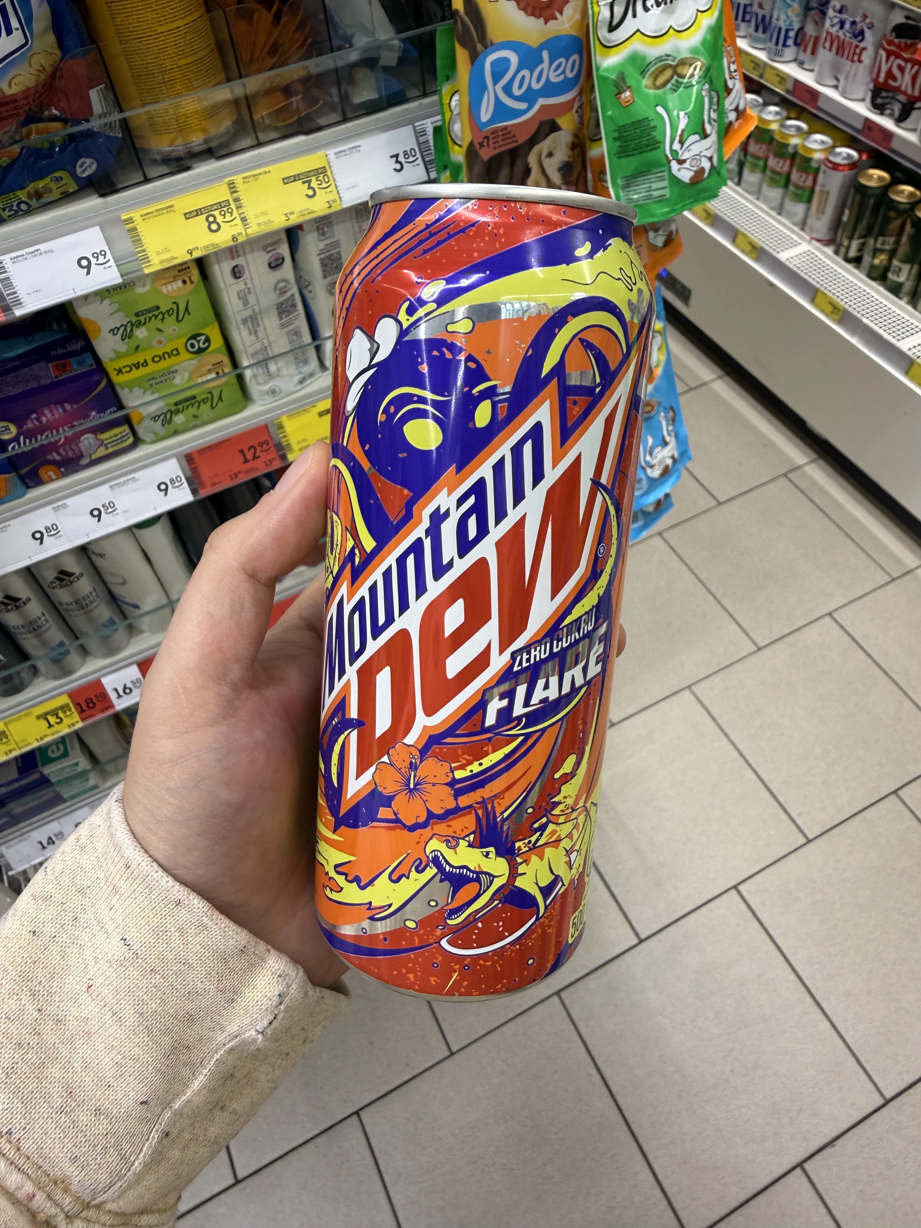 Mountain Dew Zero Cukru Flare | 500ml