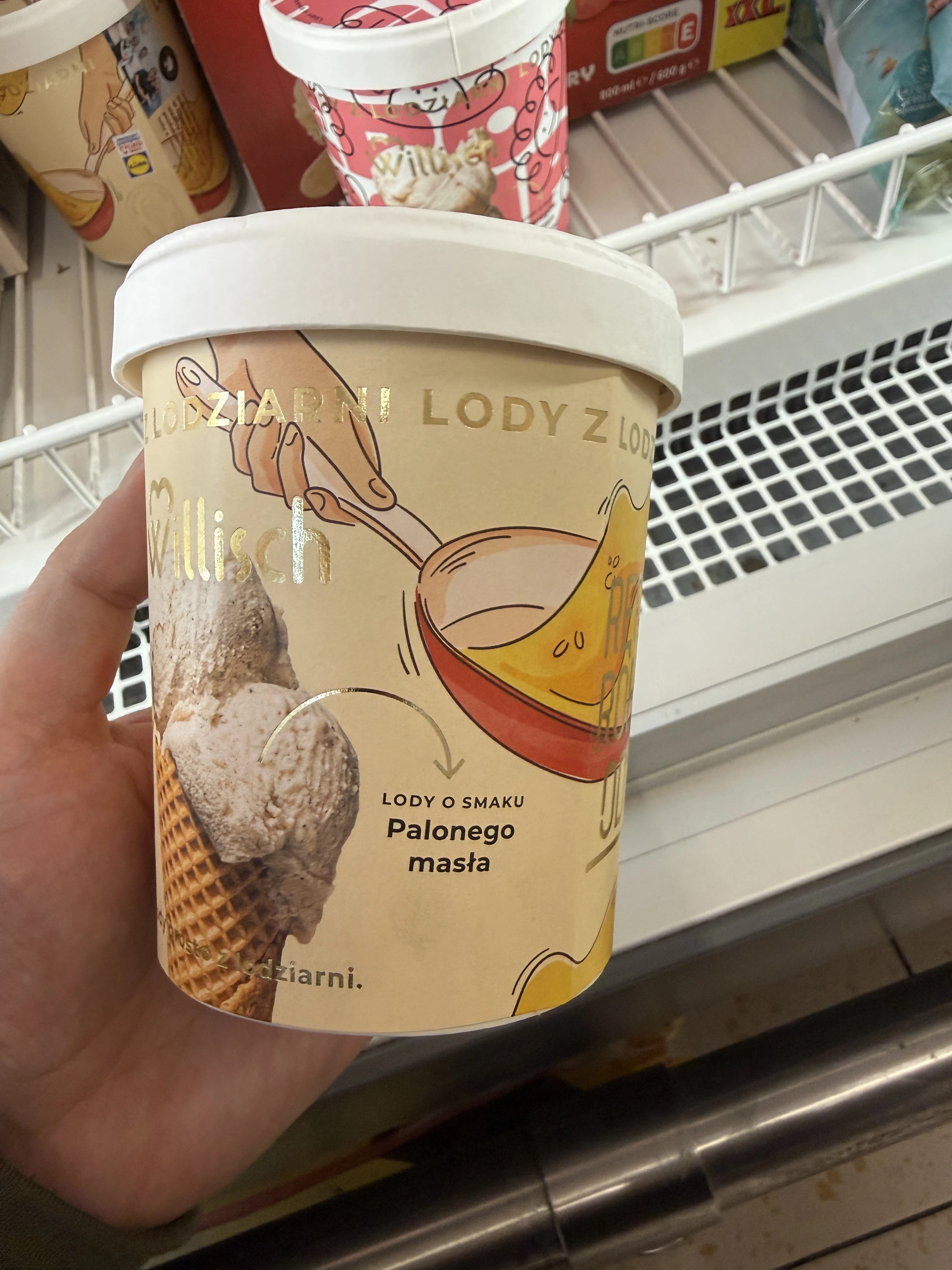 Willisch Lody o smaku Palonego masła | 400g / 465ml