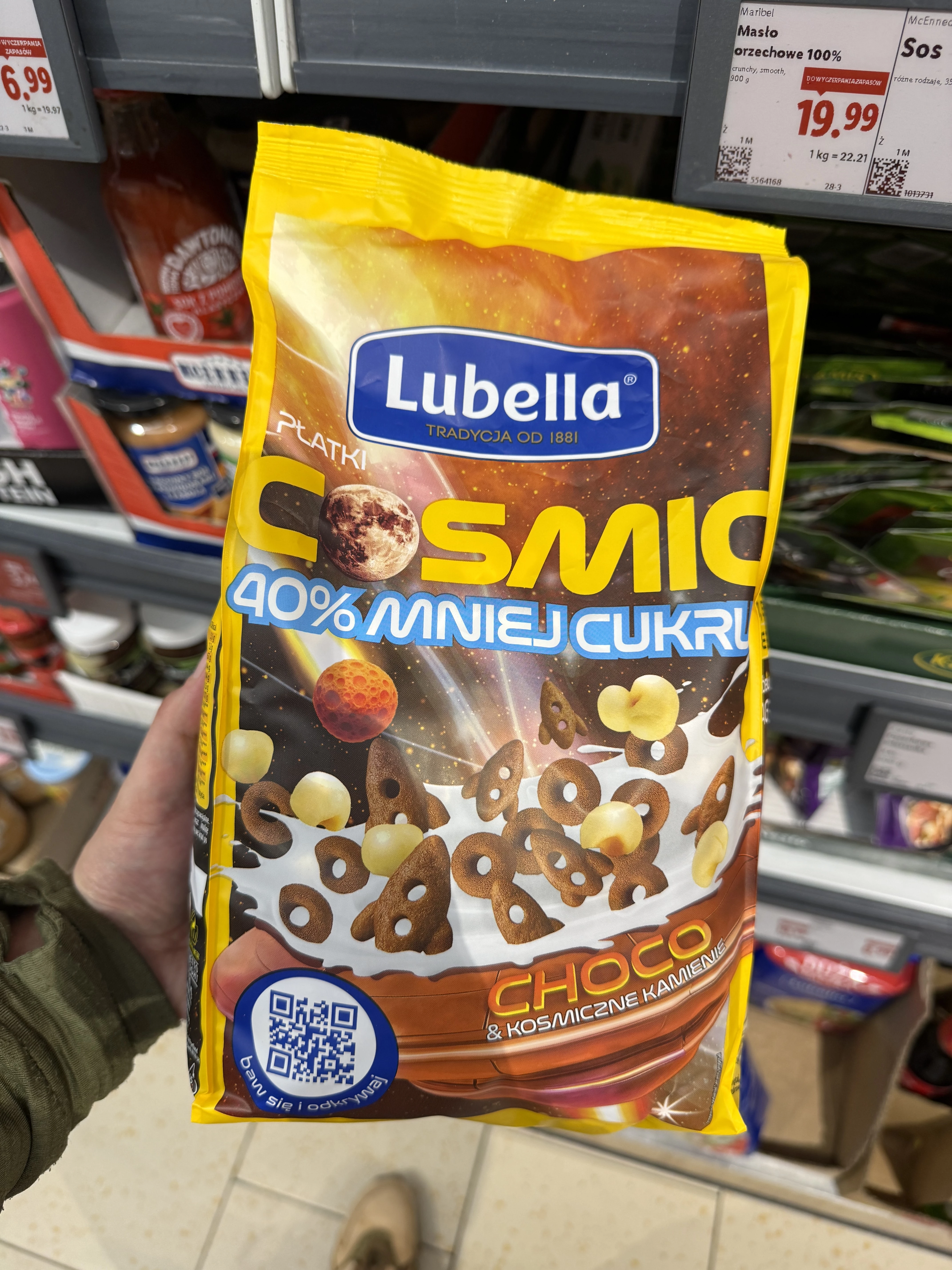 Płatki Cosmic Choco & Kosmiczne Kamienie | 350g