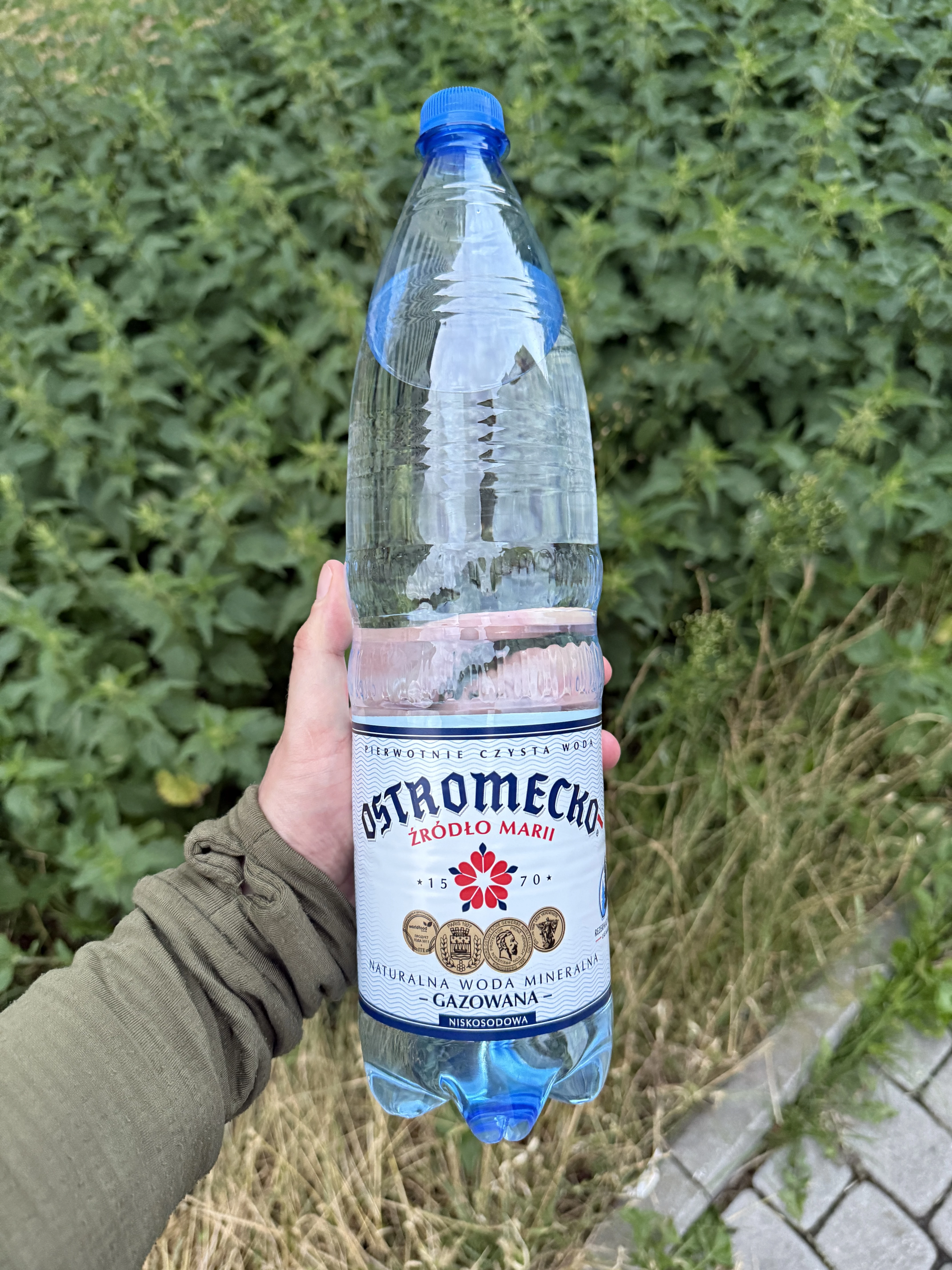 Ostromecko Naturalna woda mineralna gazowana | 1500ml