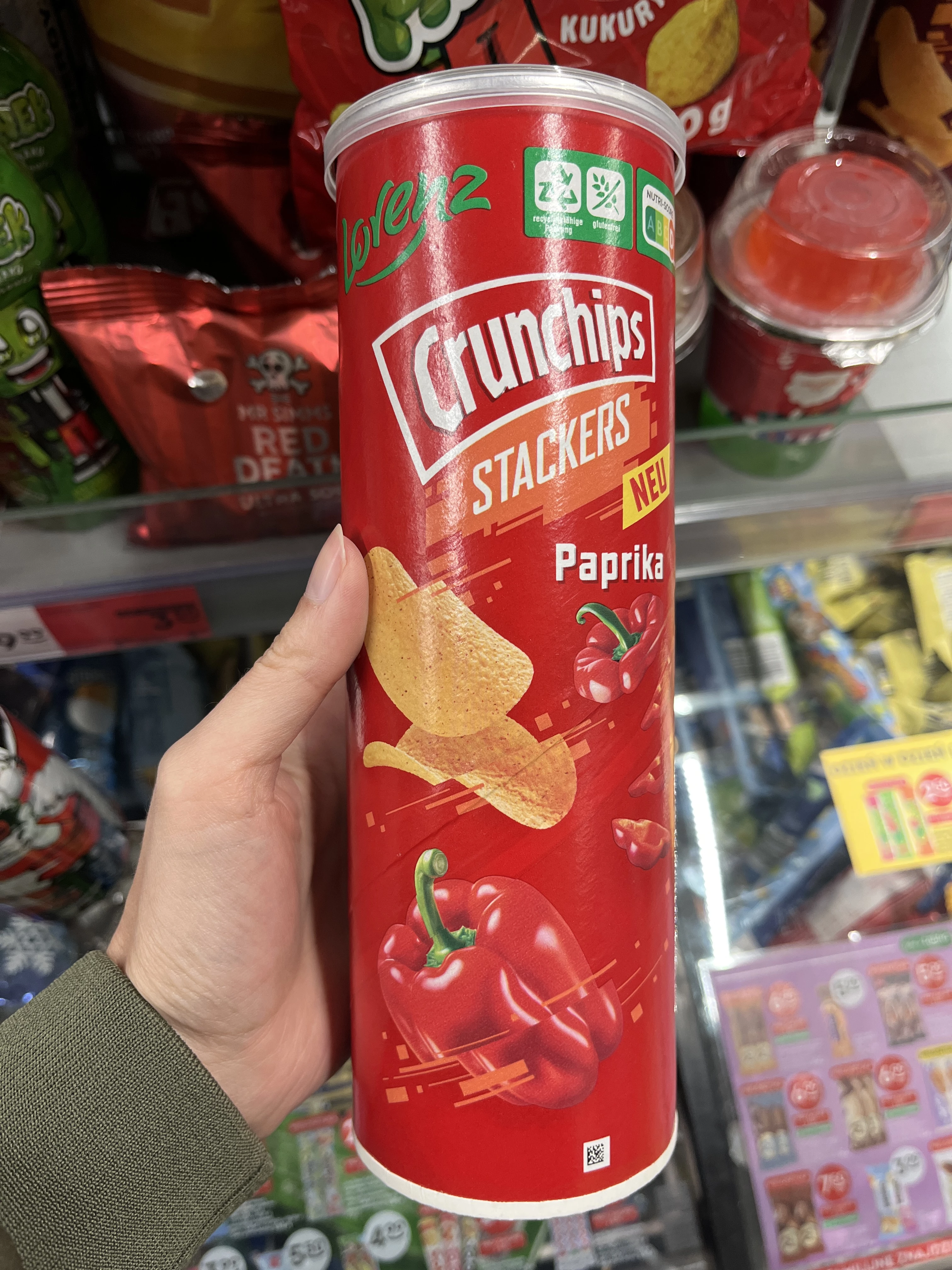 Lorenz Crunchips Stackers Paprika | 175g