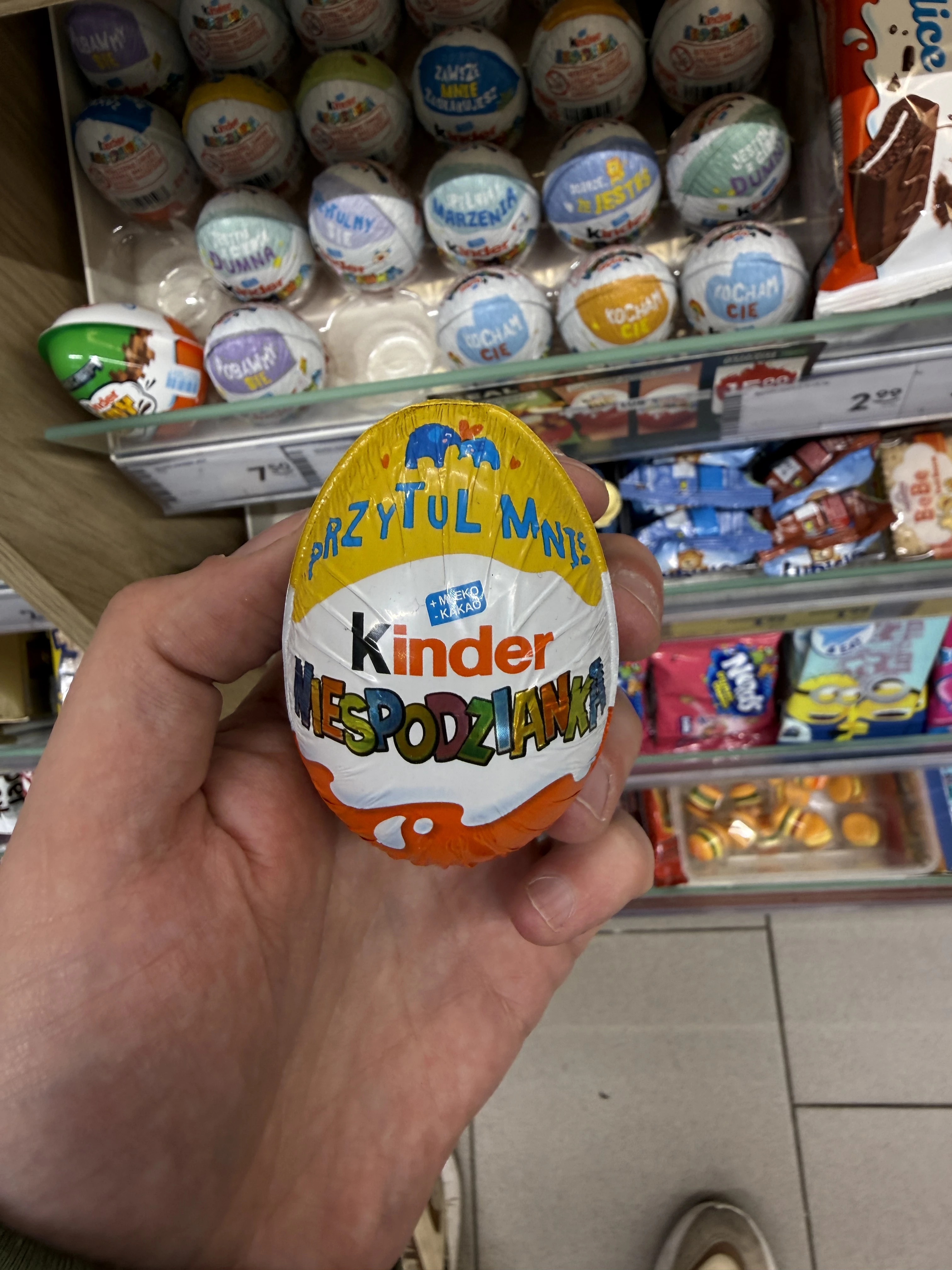 Kinder Niespodzianka Messages Przytul mnie | 20g