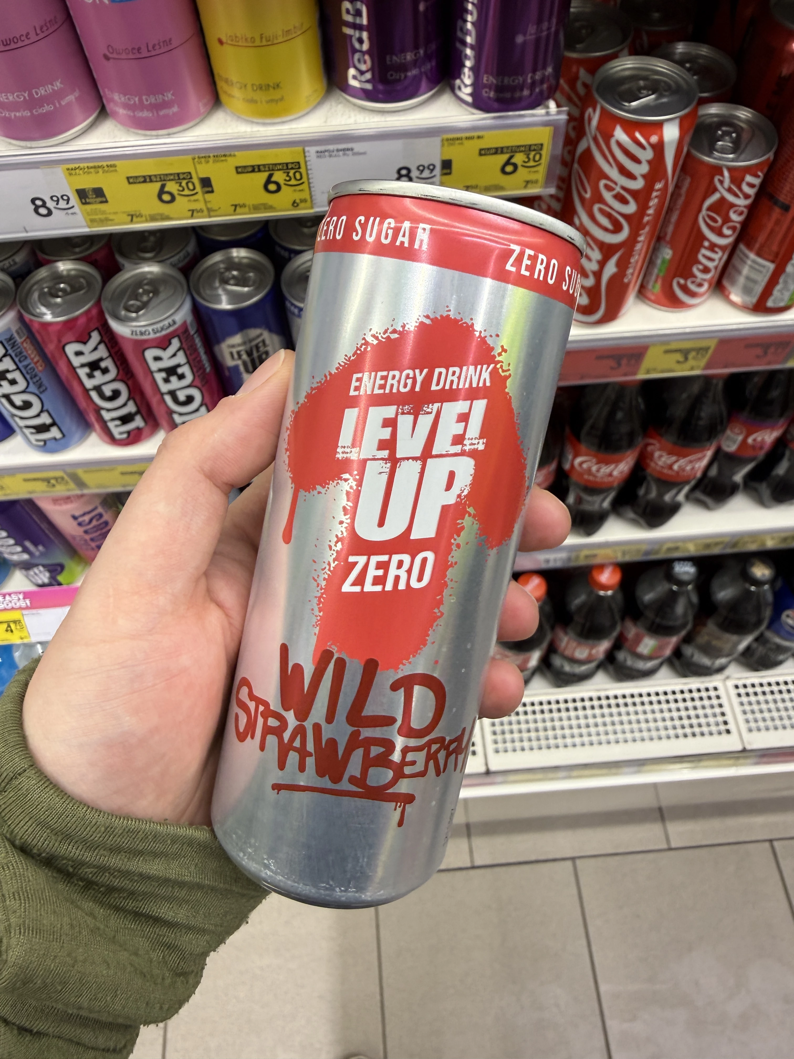 Level Up Zero Wild Strawberry | 250ml