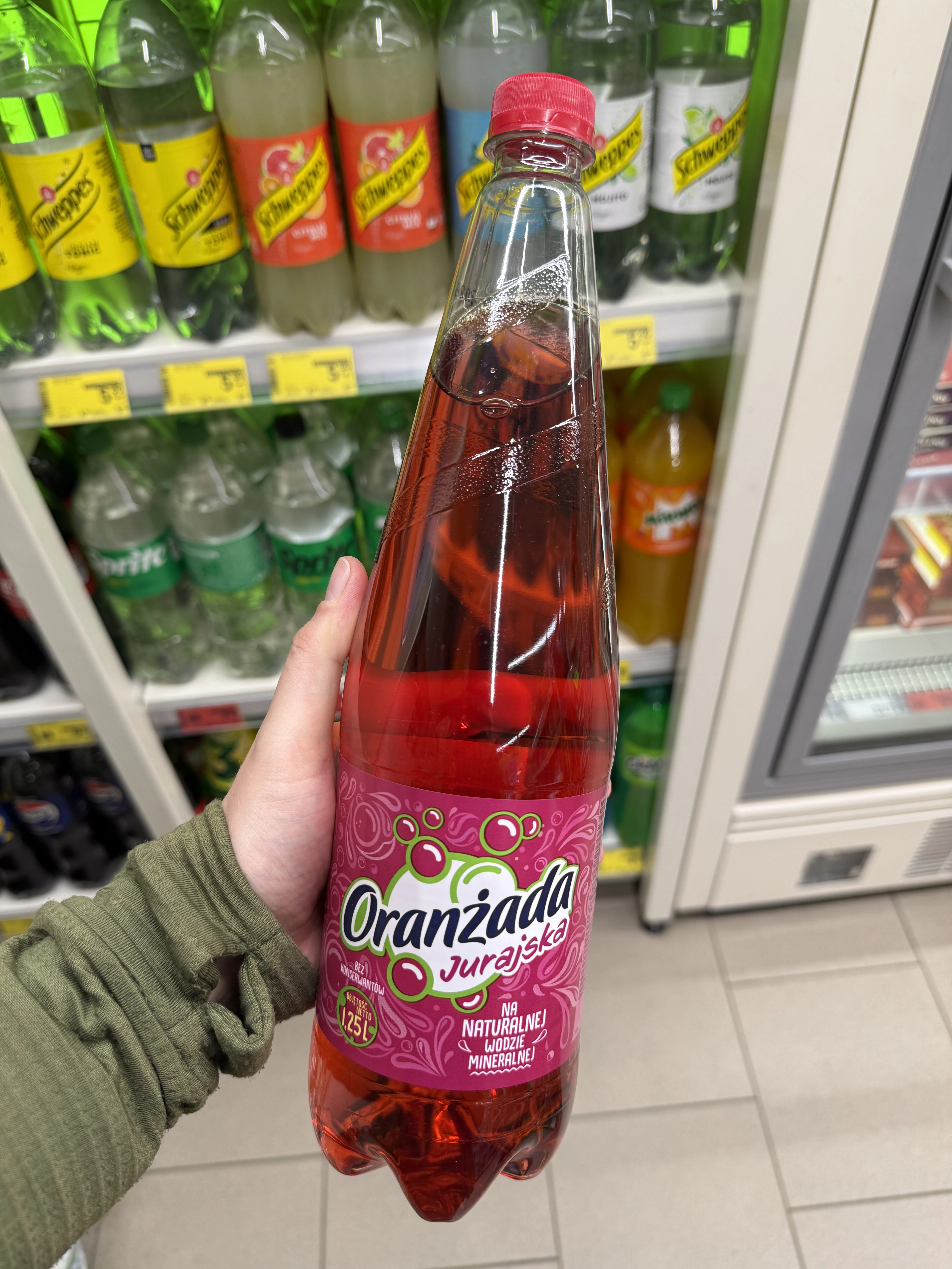 Jurajska Oranżada czerwona | 1250ml