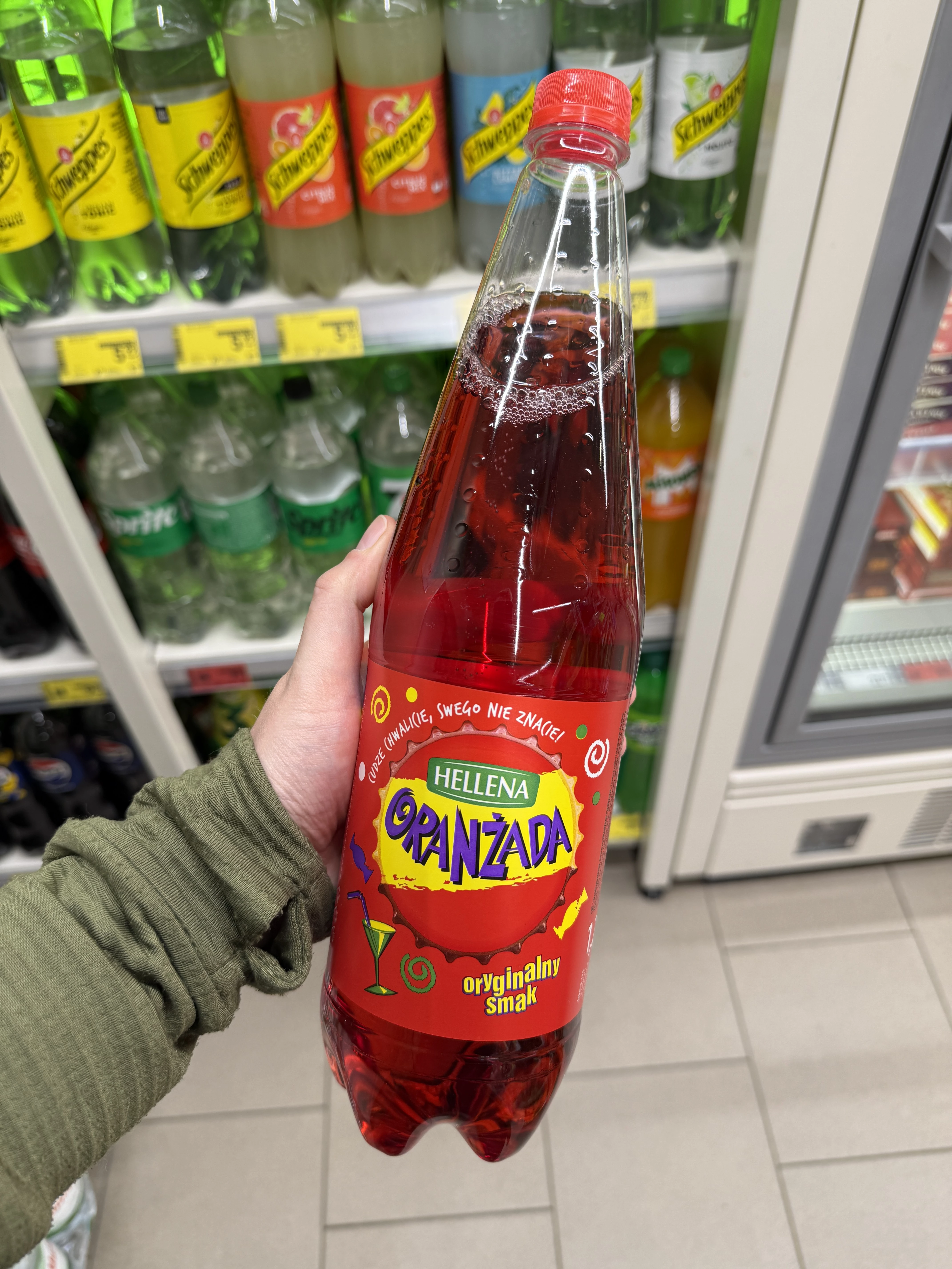 Hellena Oranżada Czerwona | 1250ml