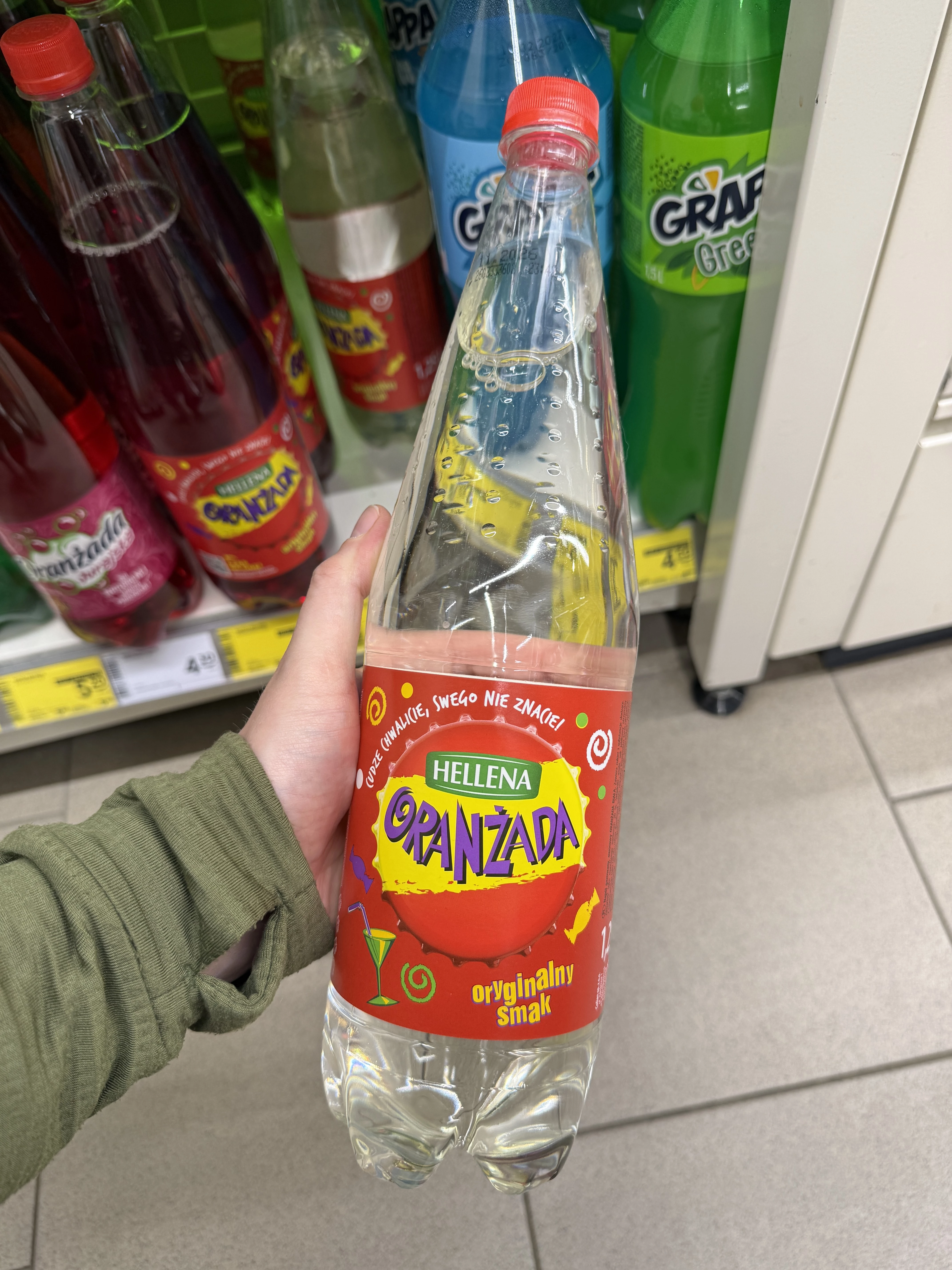 Hellena Oranżada oryginalny smak | 1250ml