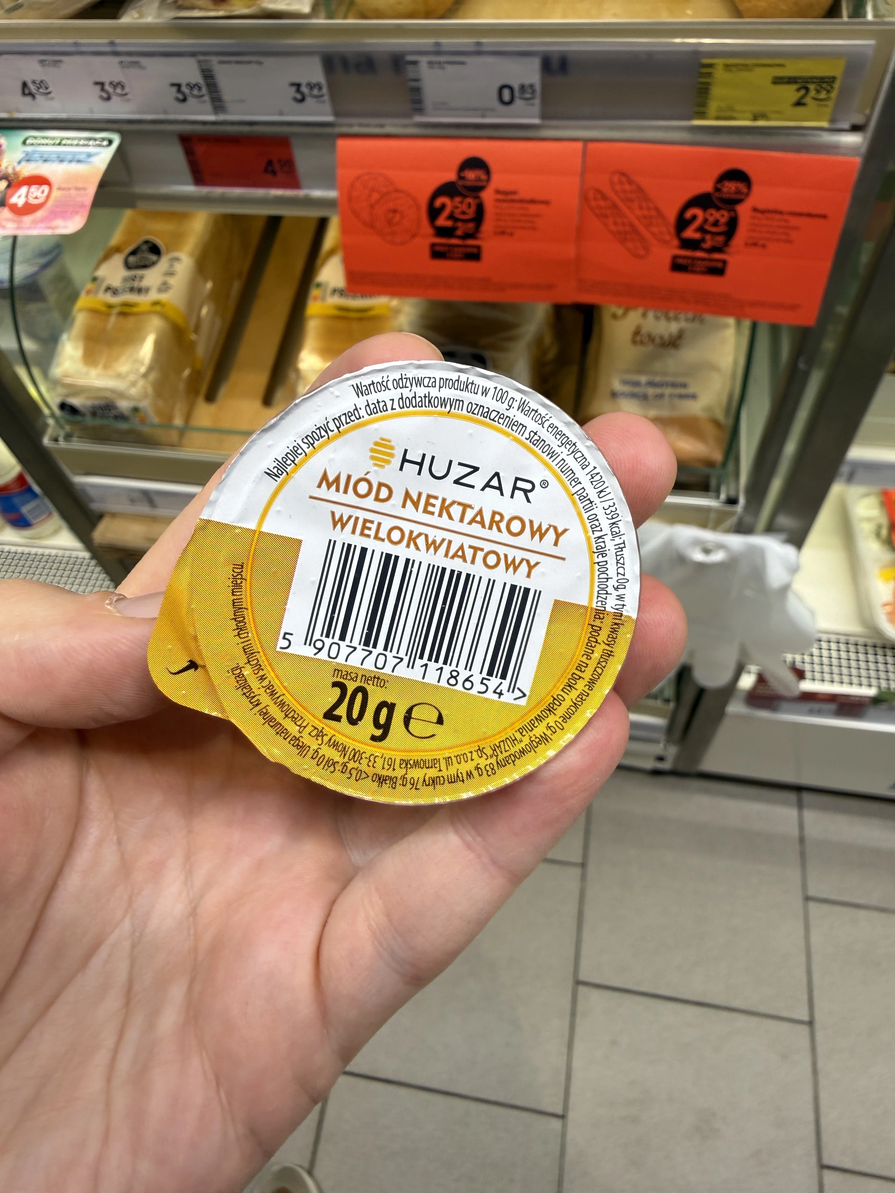 Huzar Miód Nektarowy Wielokwiatowy
