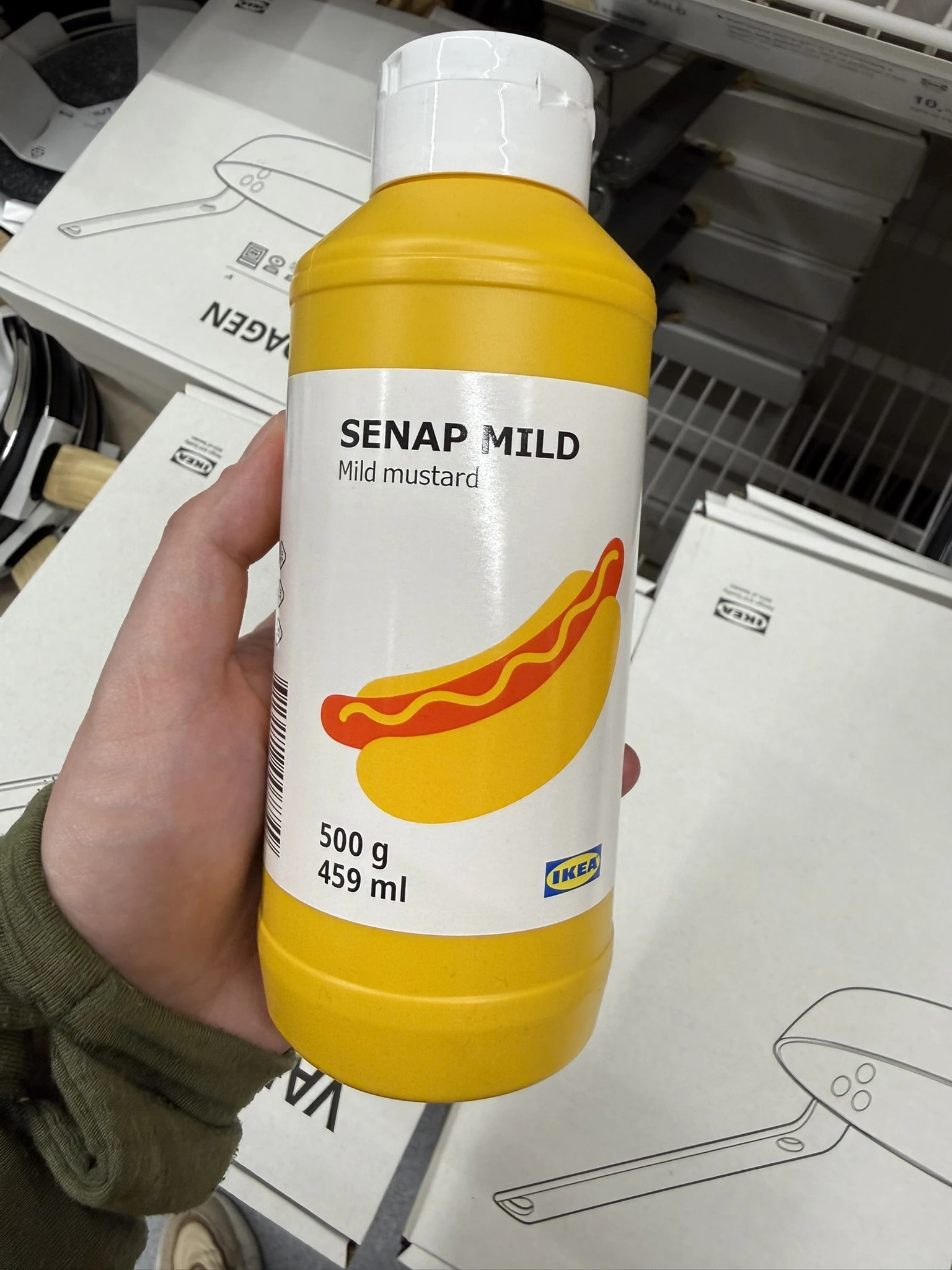IKEA Senap Mild | 500 g / 459 ml