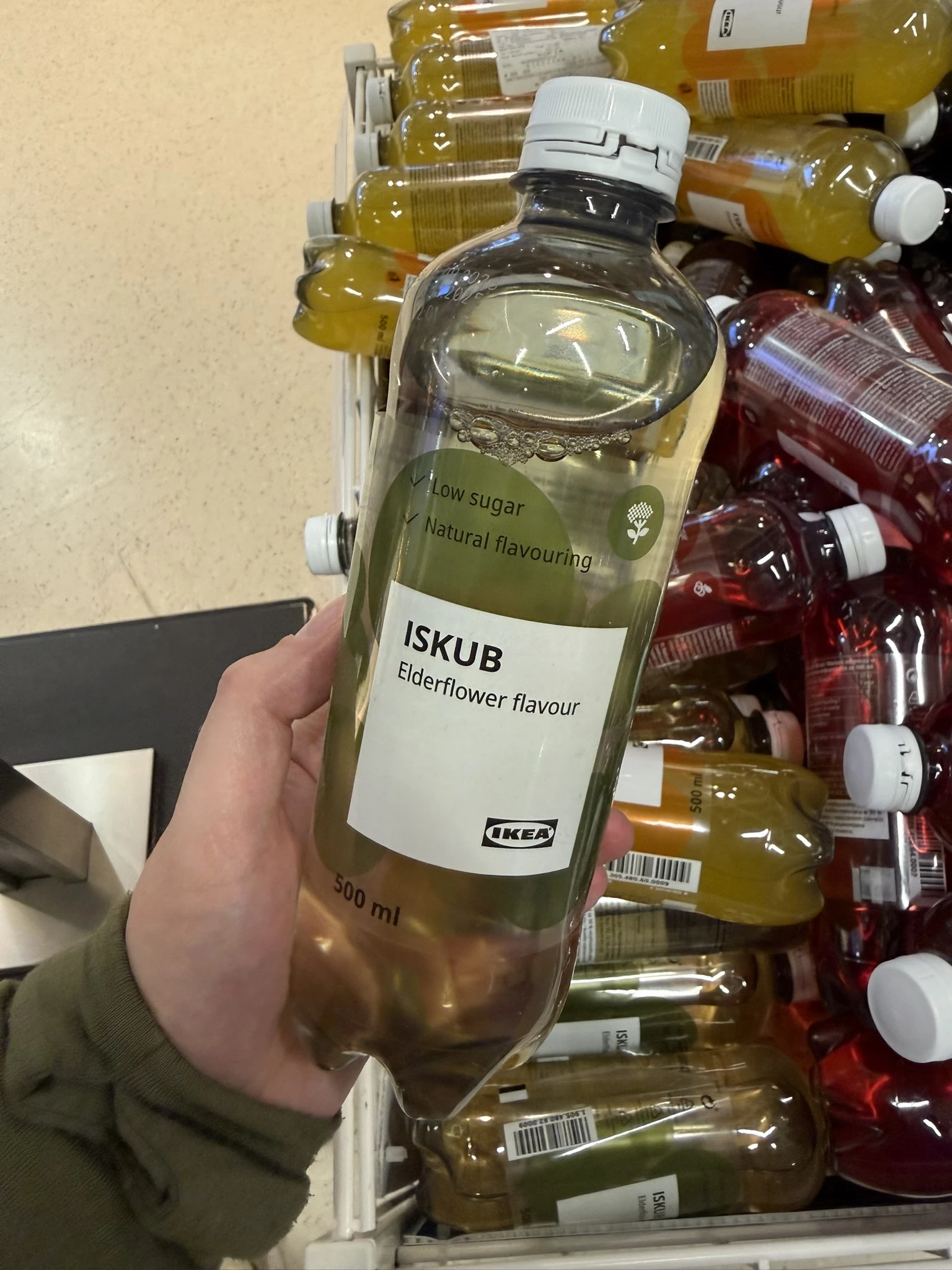 Iskub Elderflower flavour | 500ml