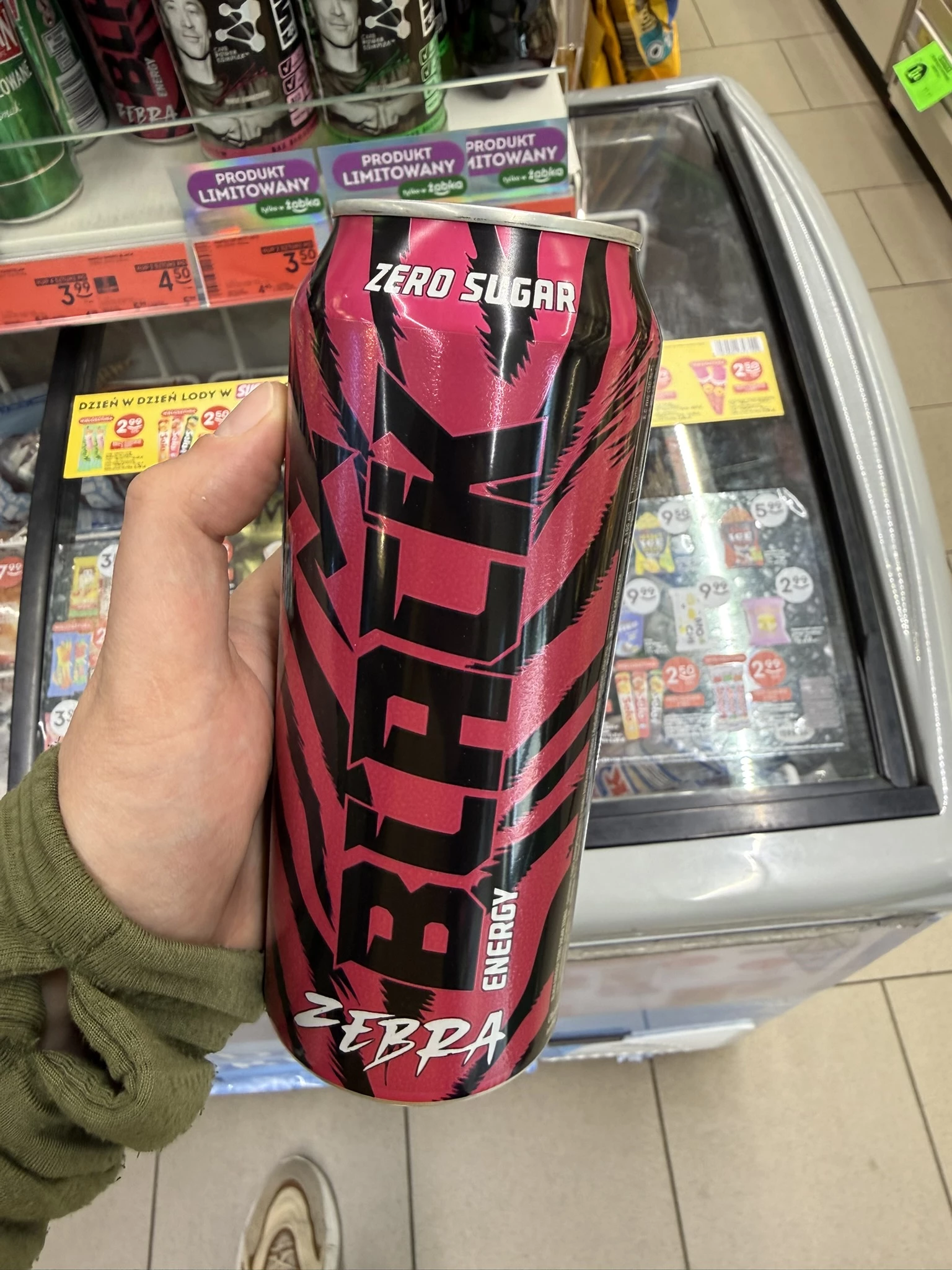 Black Energy Zebra Zero Sugar | 500ml