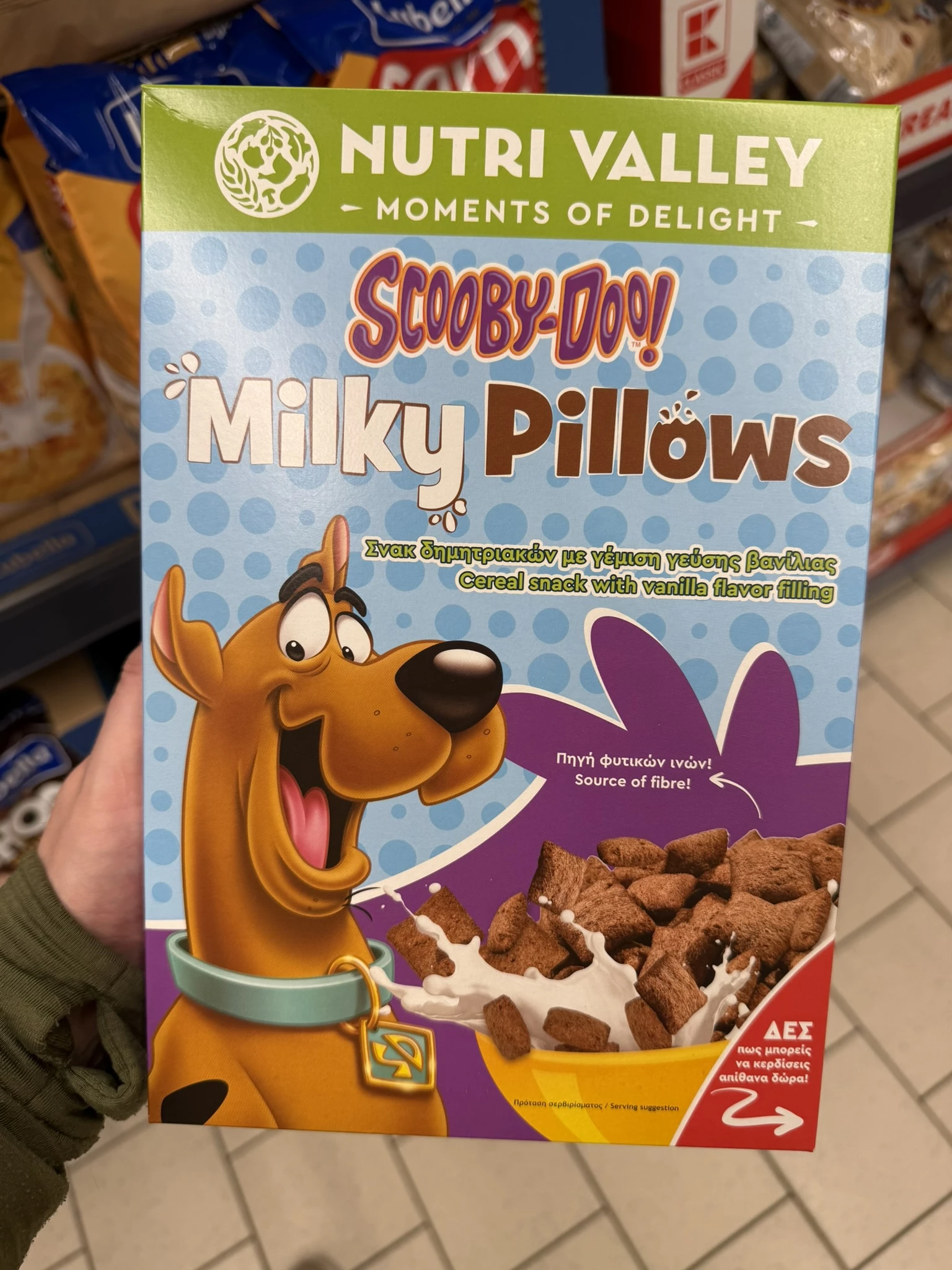 Nutri Valley Scooby-Doo Milky Pillows | 375g